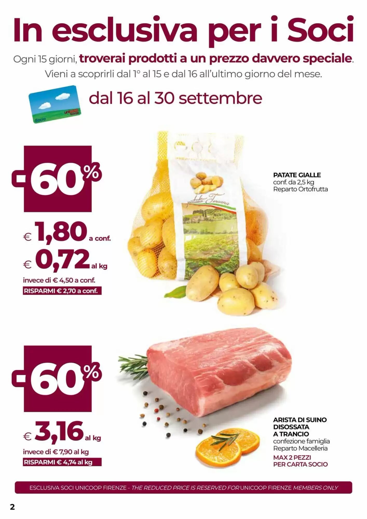 Volantino promozionale Coop  valide dal 17/09/2026 - Pagina 2.