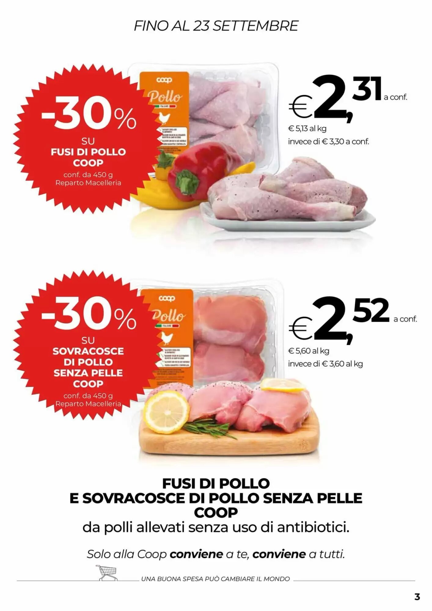 Volantino promozionale Coop  valide dal 17/09/2026 - Pagina 3.