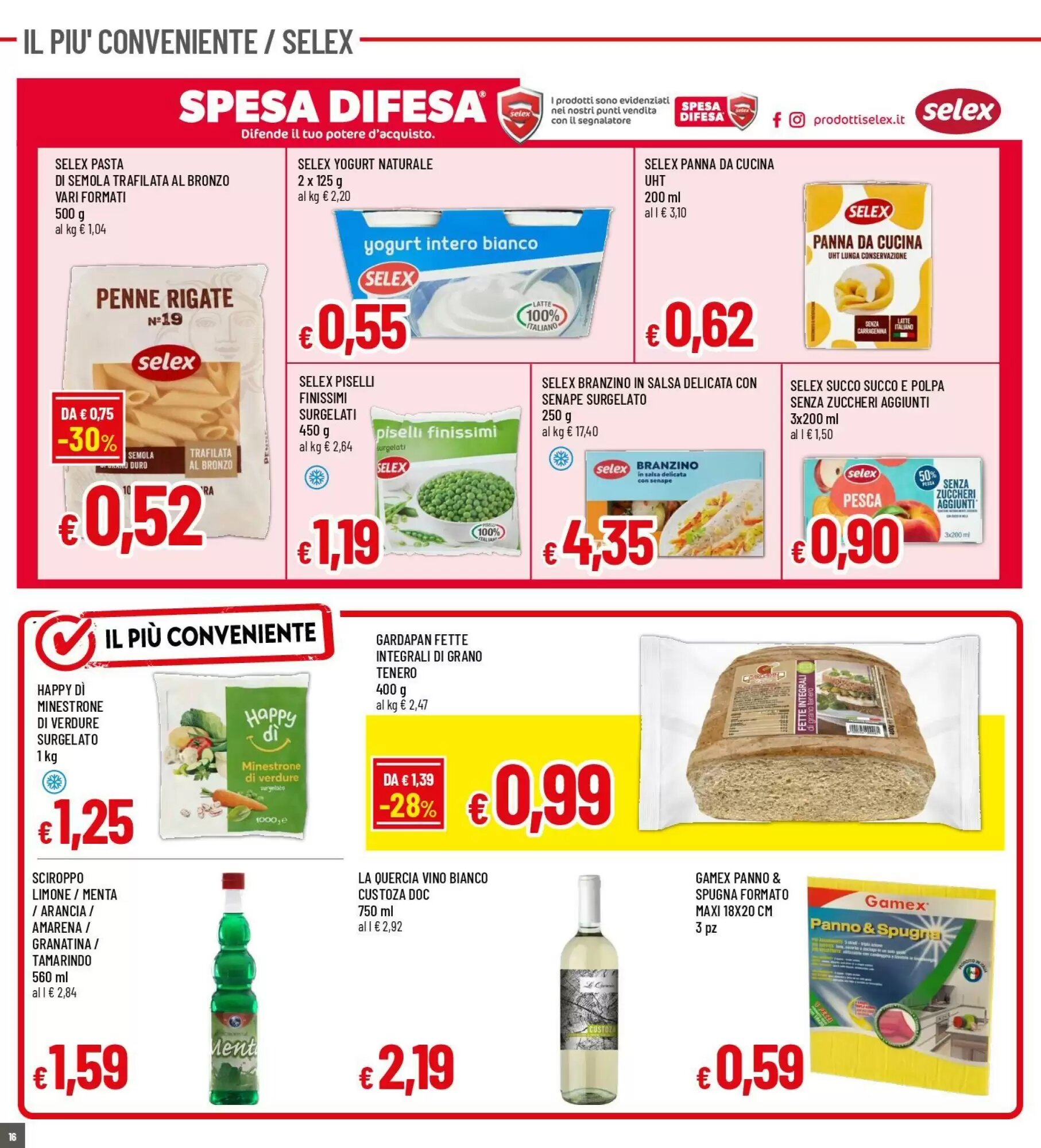 Volantino promozionale Famila Superstore  valide dal 17/09/2026 - Pagina 16.