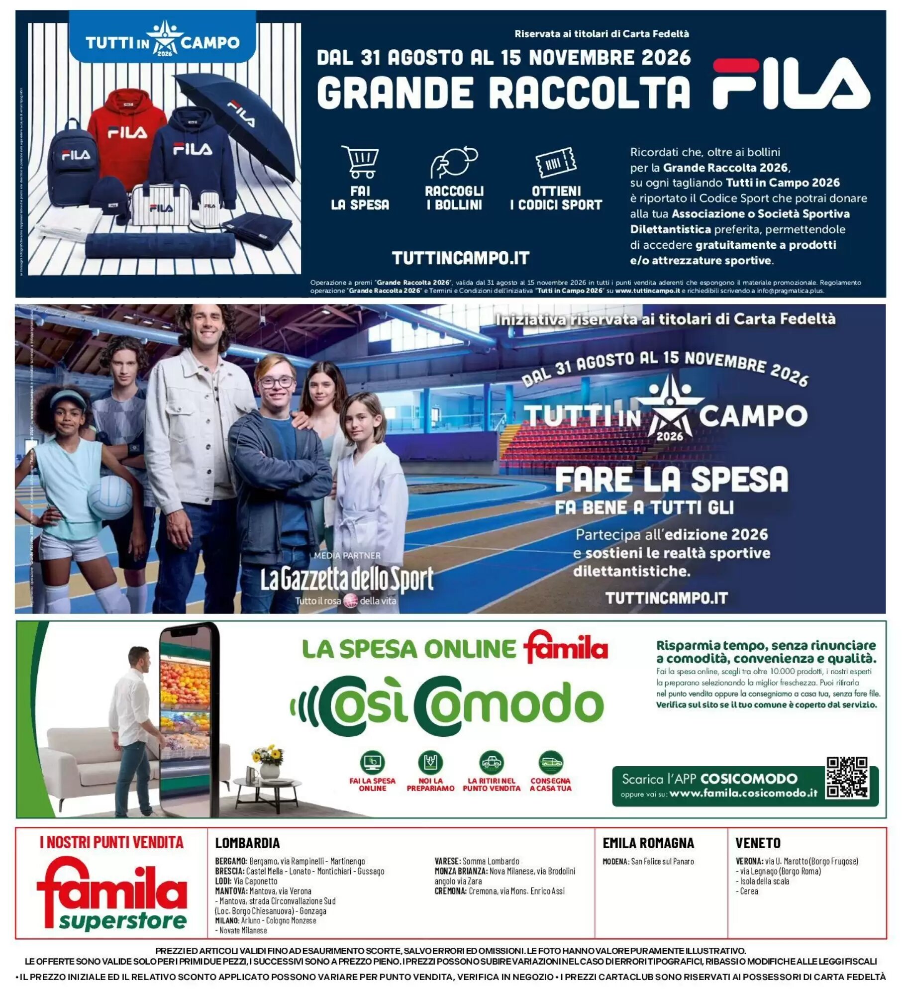 Volantino promozionale Famila Superstore  valide dal 17/09/2026 - Pagina 24.