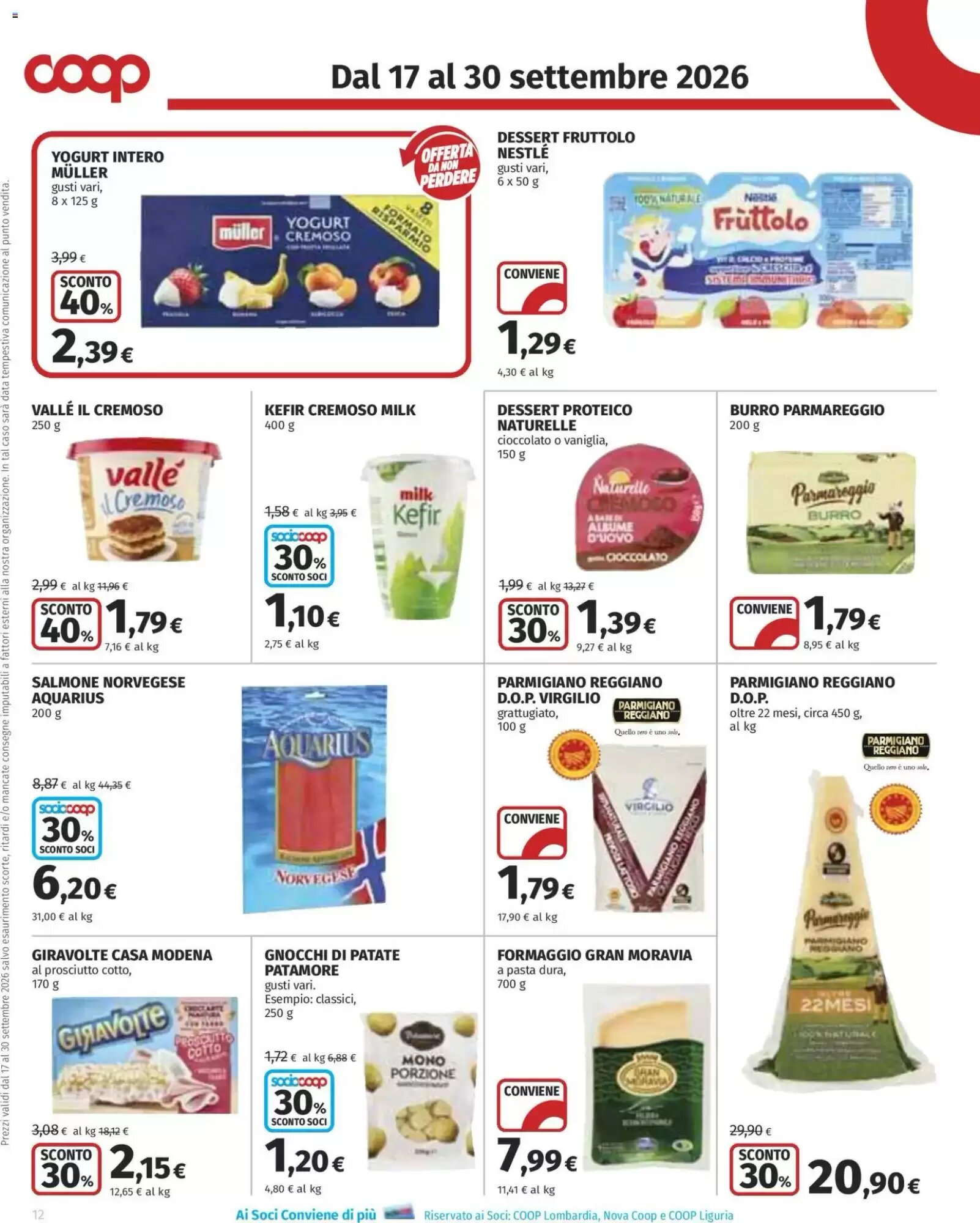 Volantino promozionale Coop Superstore  valide dal 17/09/2026 - Pagina 12.