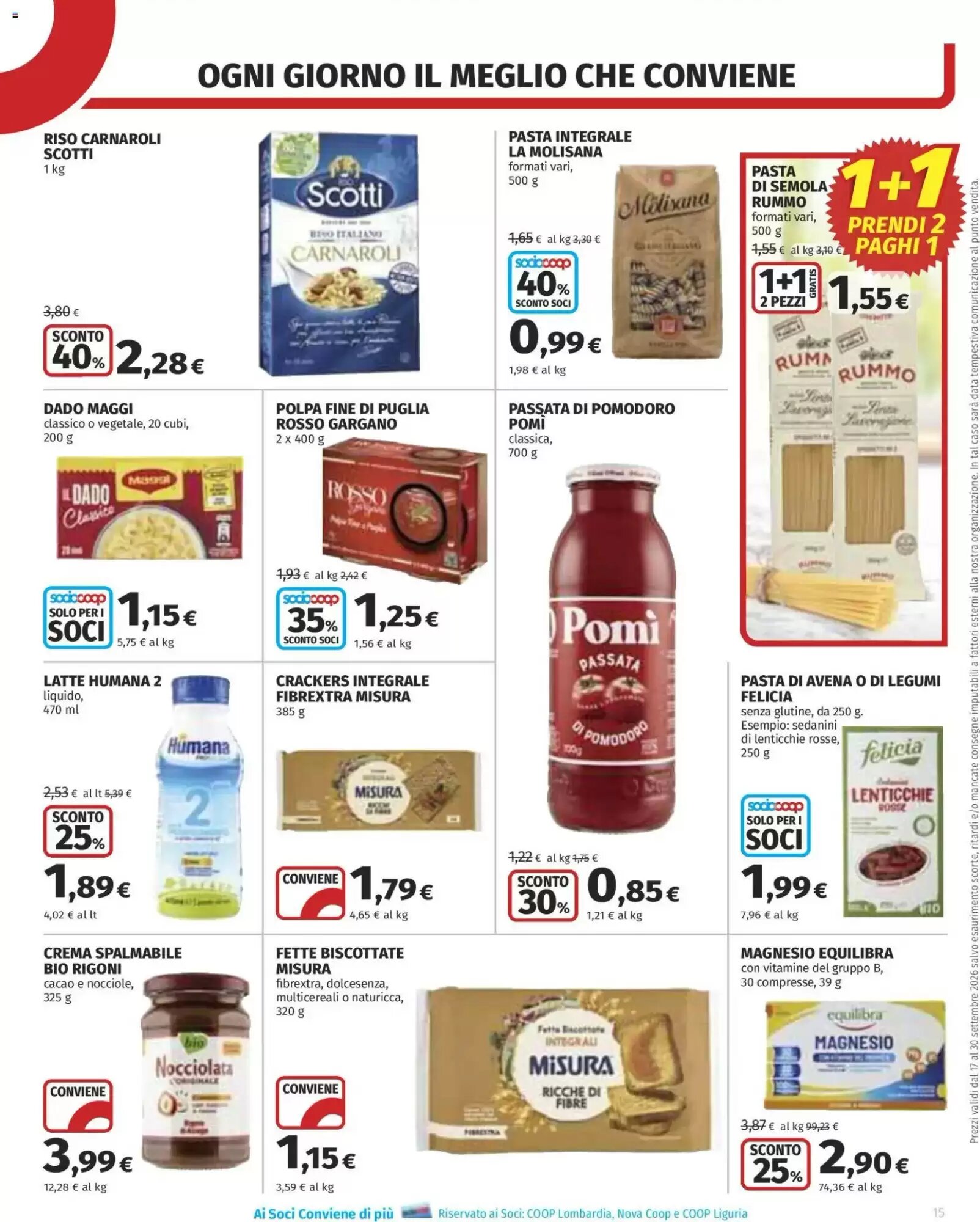 Volantino promozionale Coop Superstore  valide dal 17/09/2026 - Pagina 15.