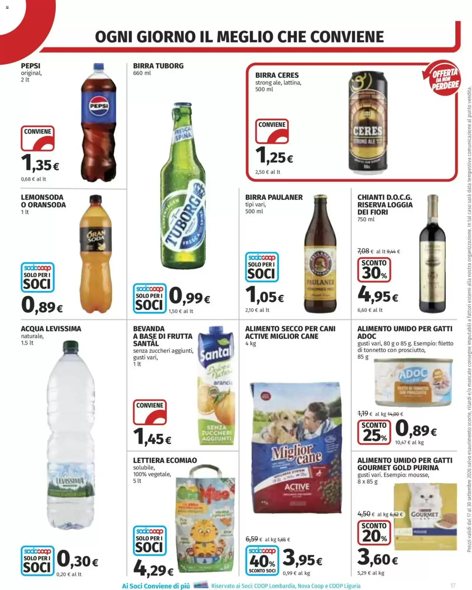 Volantino promozionale Coop Superstore  valide dal 17/09/2026 - Pagina 17.