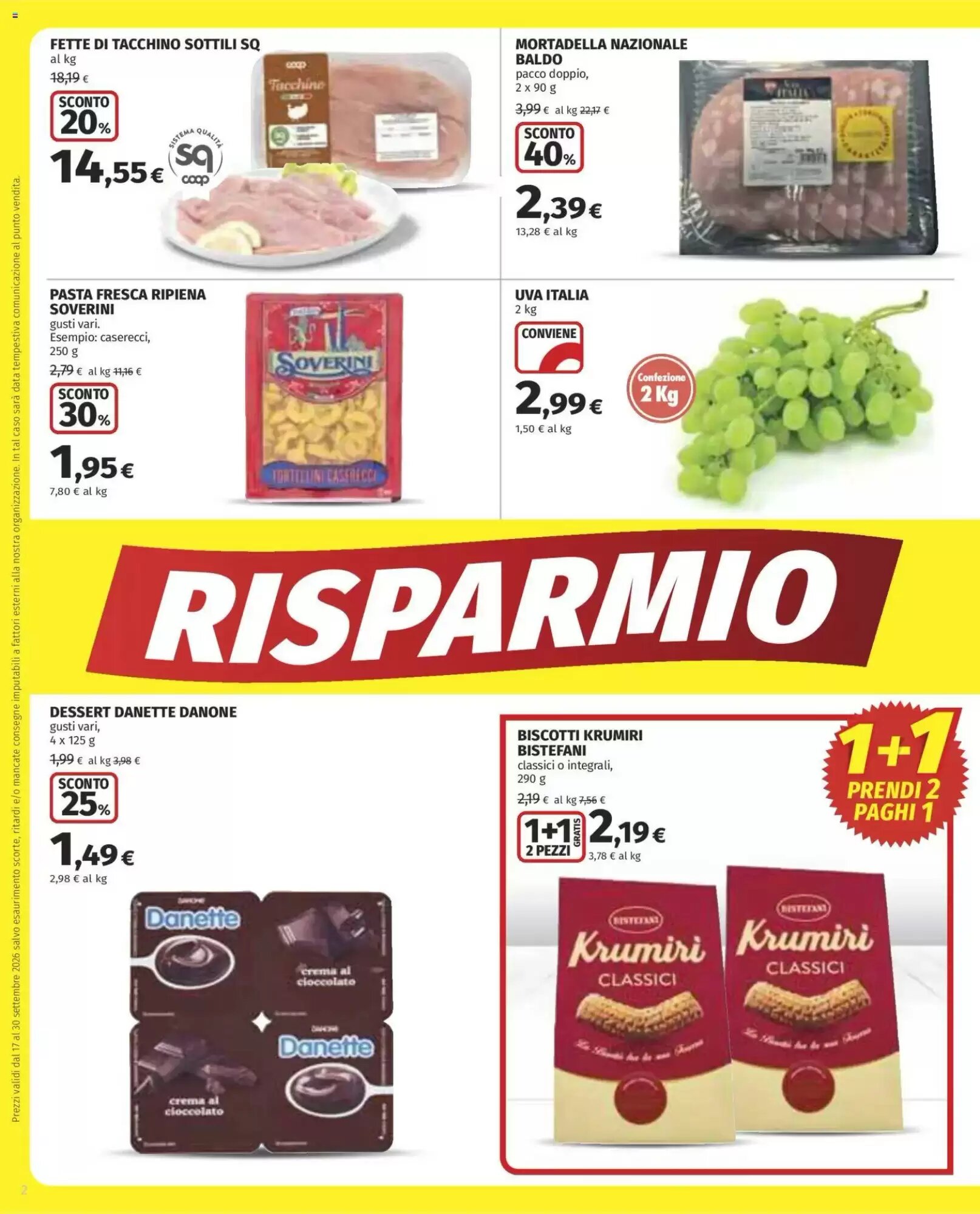 Volantino promozionale Coop Superstore  valide dal 17/09/2026 - Pagina 2.