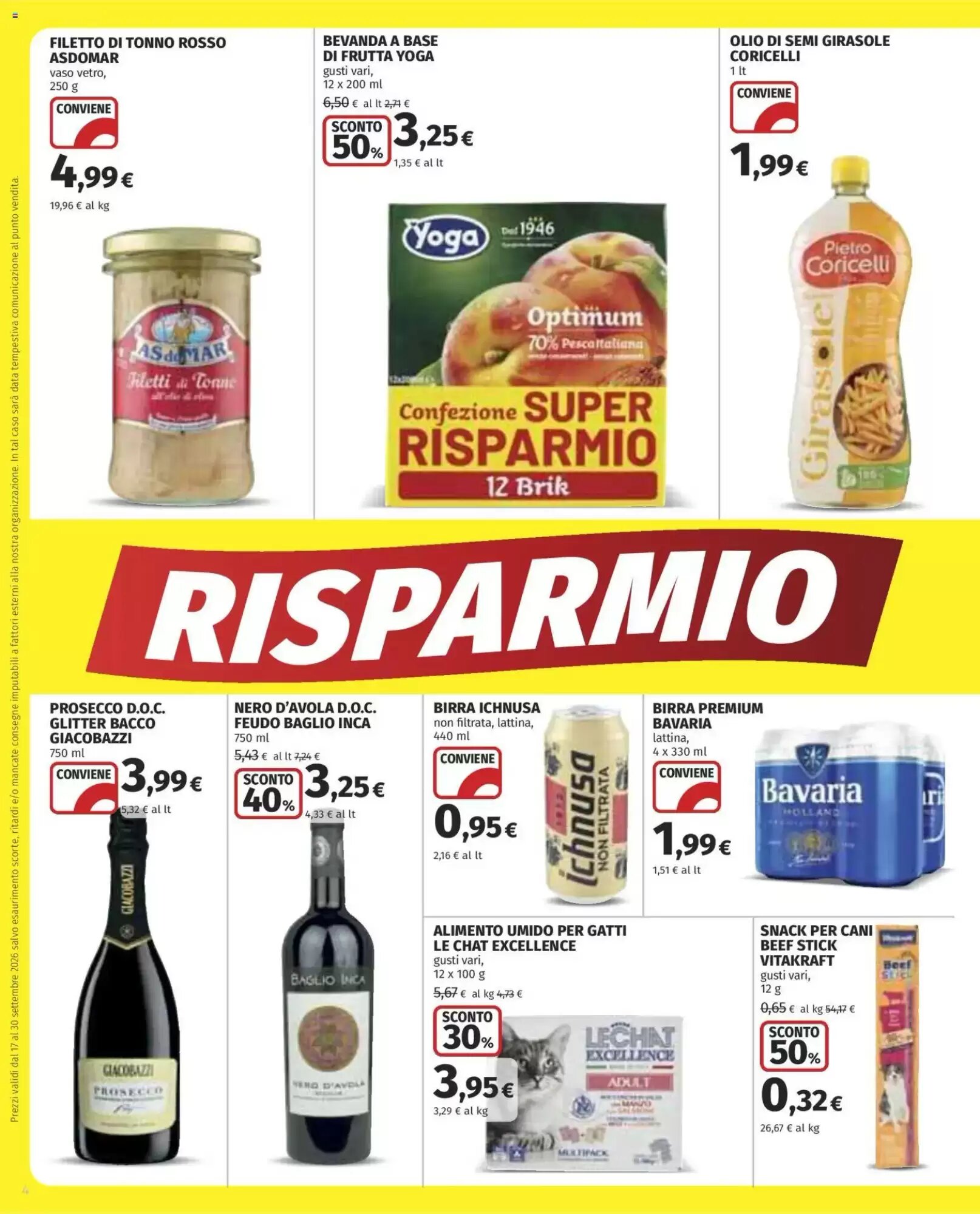 Volantino promozionale Coop Superstore  valide dal 17/09/2026 - Pagina 4.