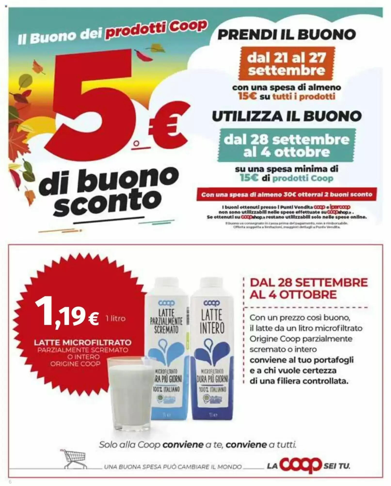 Volantino promozionale Coop Superstore  valide dal 17/09/2026 - Pagina 6.