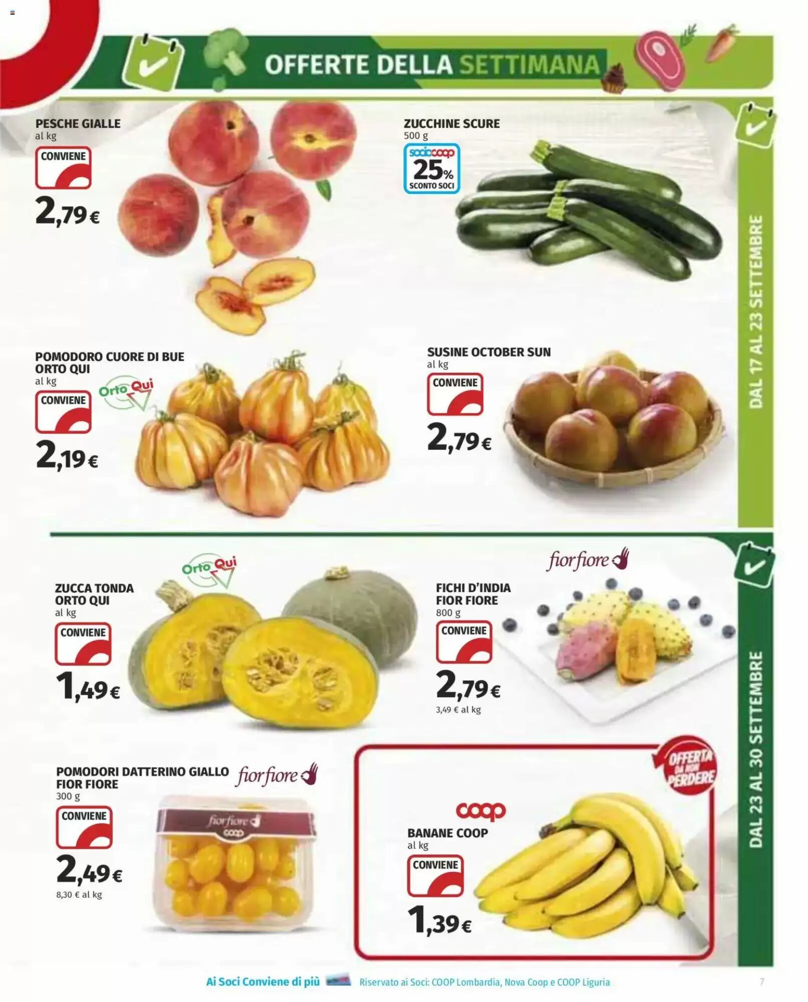 Volantino promozionale Coop Superstore  valide dal 17/09/2026 - Pagina 7.