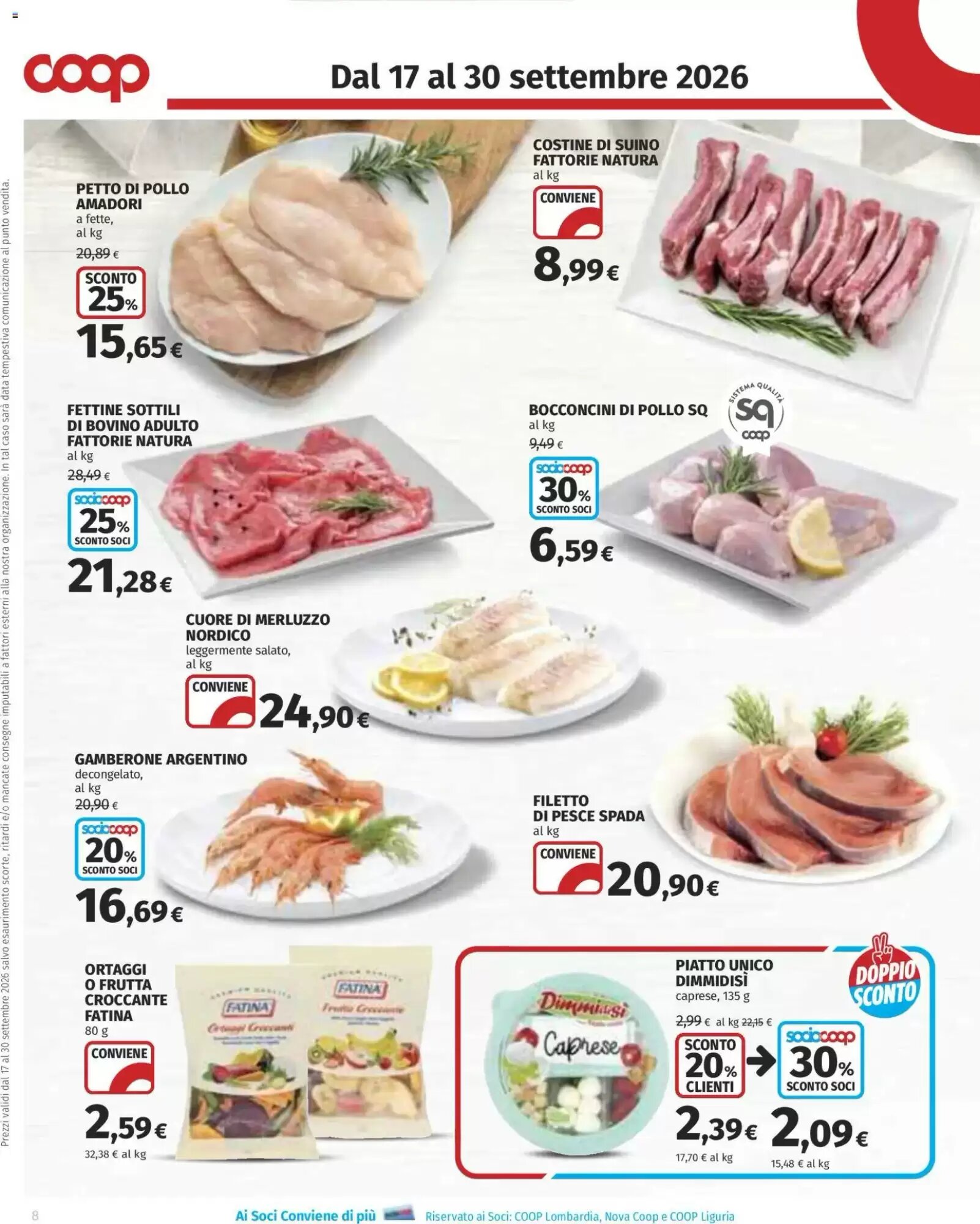 Volantino promozionale Coop Superstore  valide dal 17/09/2026 - Pagina 8.