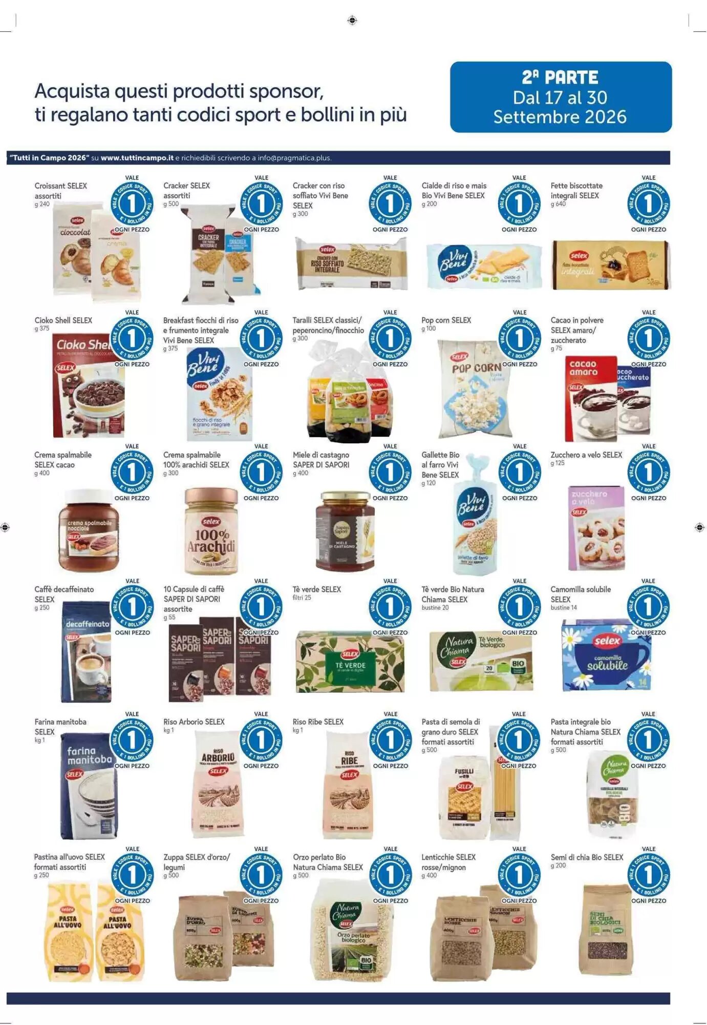 Volantino promozionale Famila Superstore  valide dal 17/09/2026 - Pagina 16.