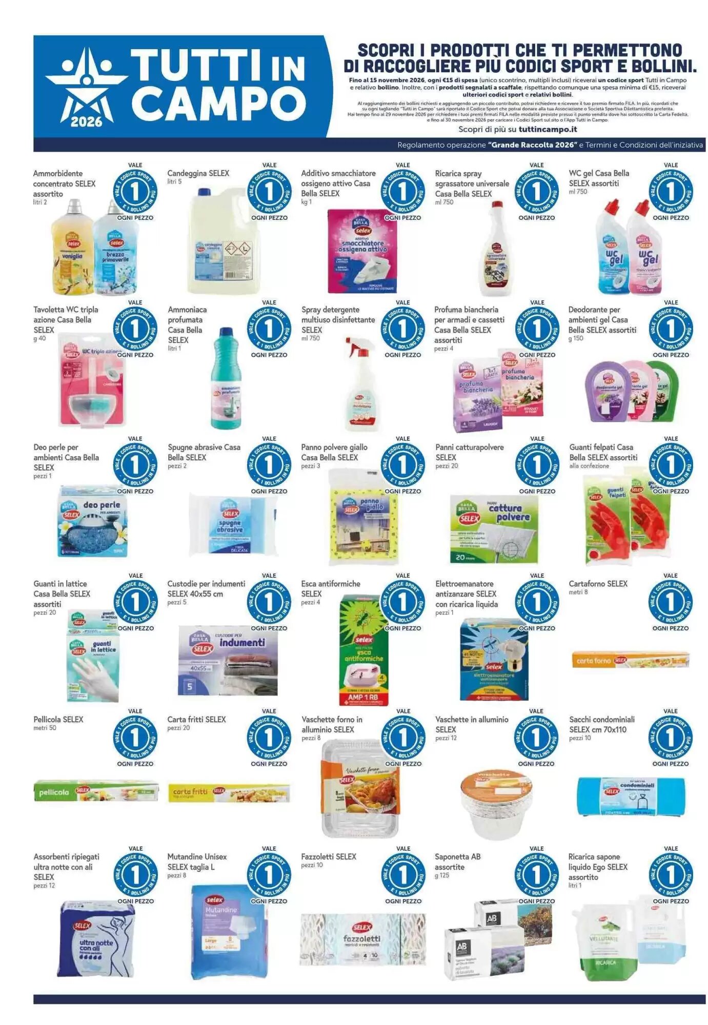 Volantino promozionale Famila Superstore  valide dal 17/09/2026 - Pagina 19.