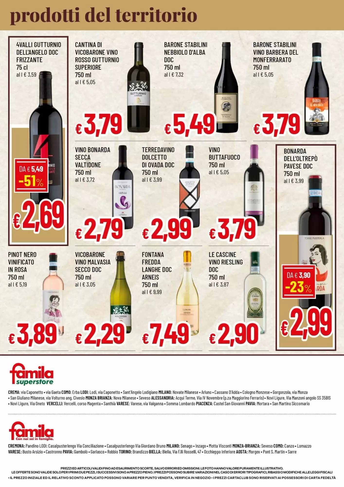 Volantino promozionale Famila Superstore  valide dal 17/09/2026 - Pagina 4.