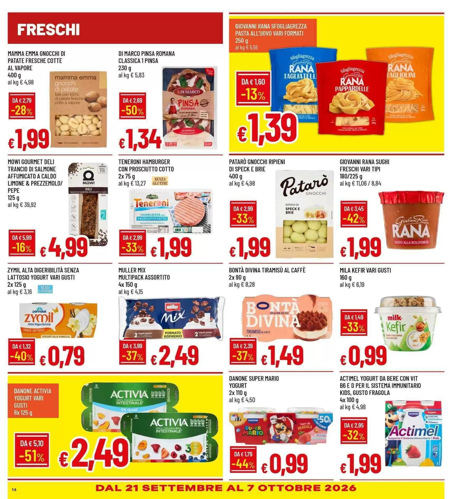 Volantino promozionale Galassia  valide dal 17/09/2026 - Pagina 14.