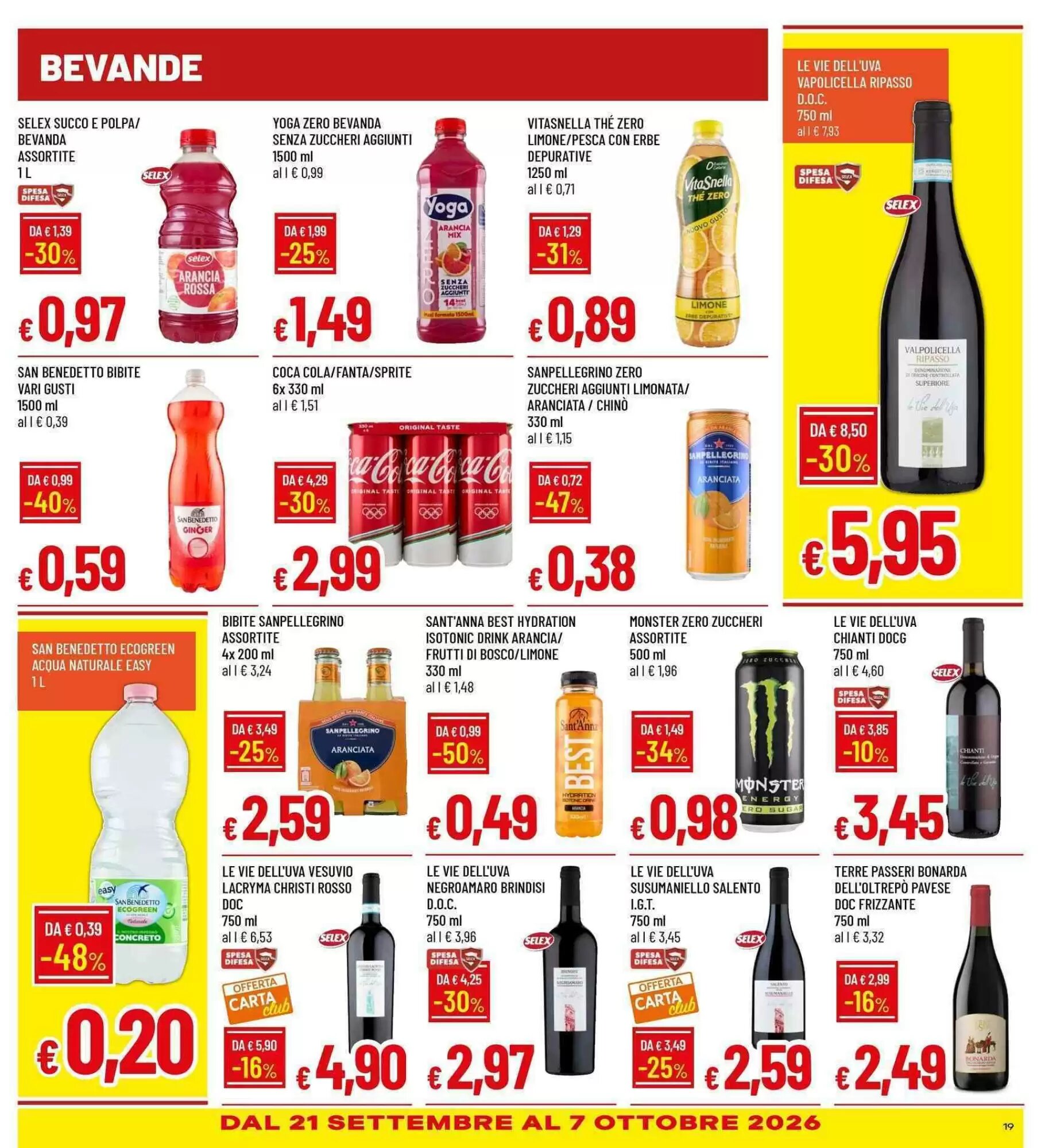 Volantino promozionale Galassia  valide dal 17/09/2026 - Pagina 19.