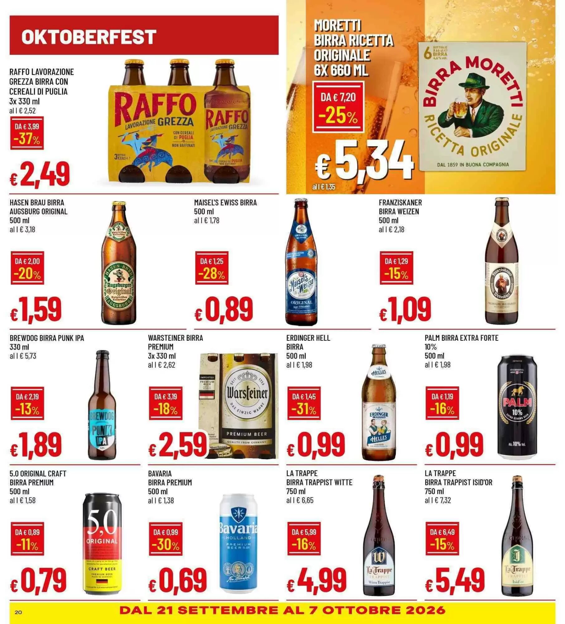 Volantino promozionale Galassia  valide dal 17/09/2026 - Pagina 20.