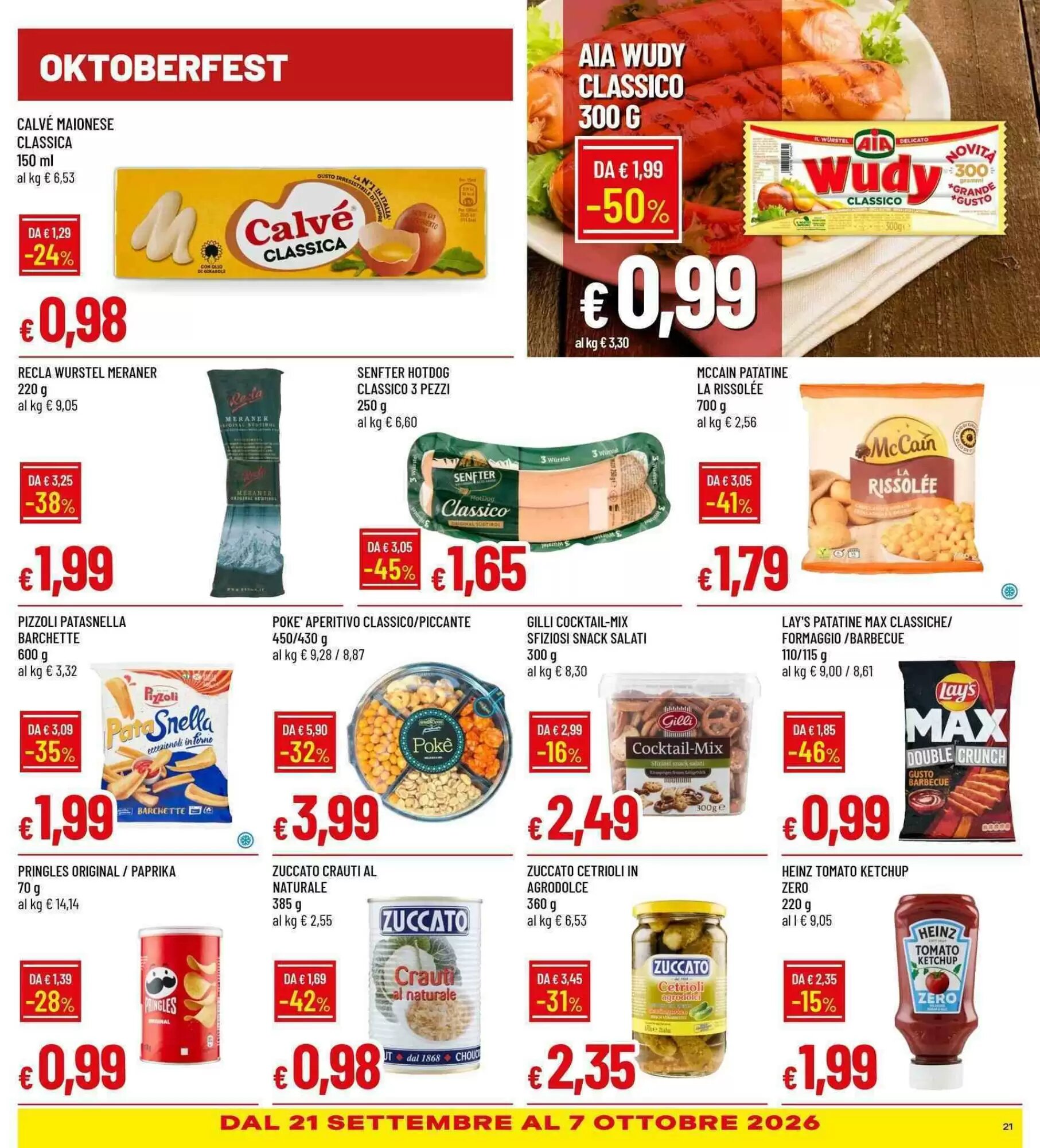 Volantino promozionale Galassia  valide dal 17/09/2026 - Pagina 21.