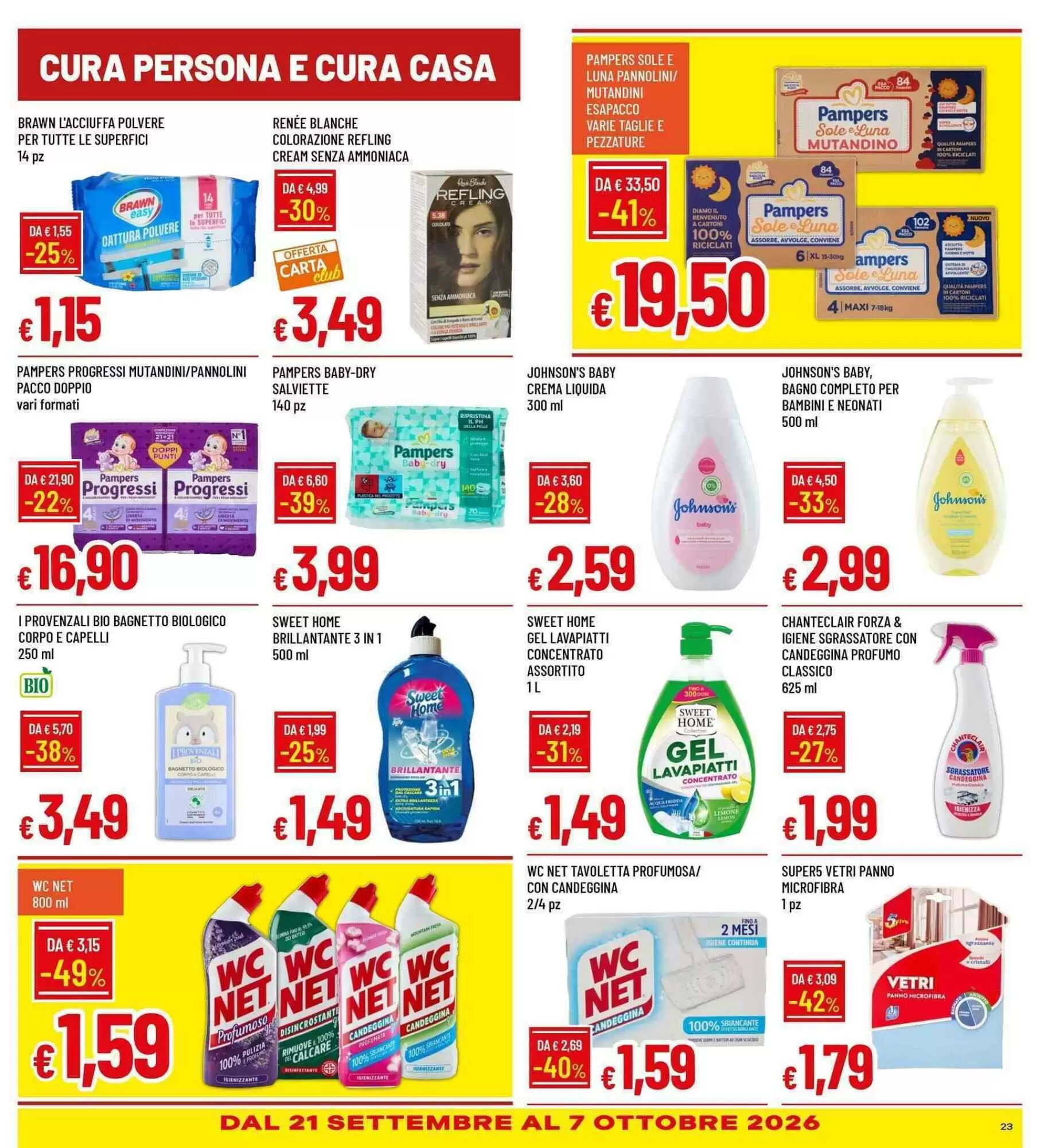 Volantino promozionale Galassia  valide dal 17/09/2026 - Pagina 23.