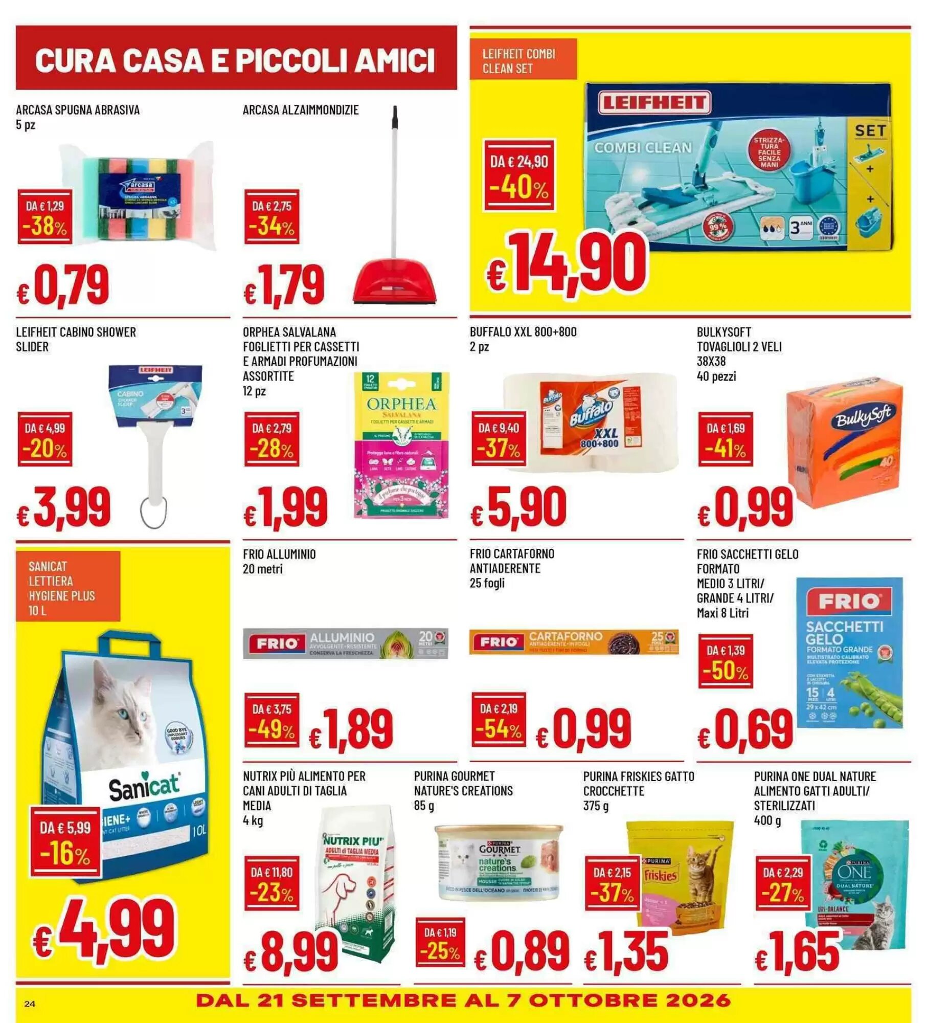 Volantino promozionale Galassia  valide dal 17/09/2026 - Pagina 24.