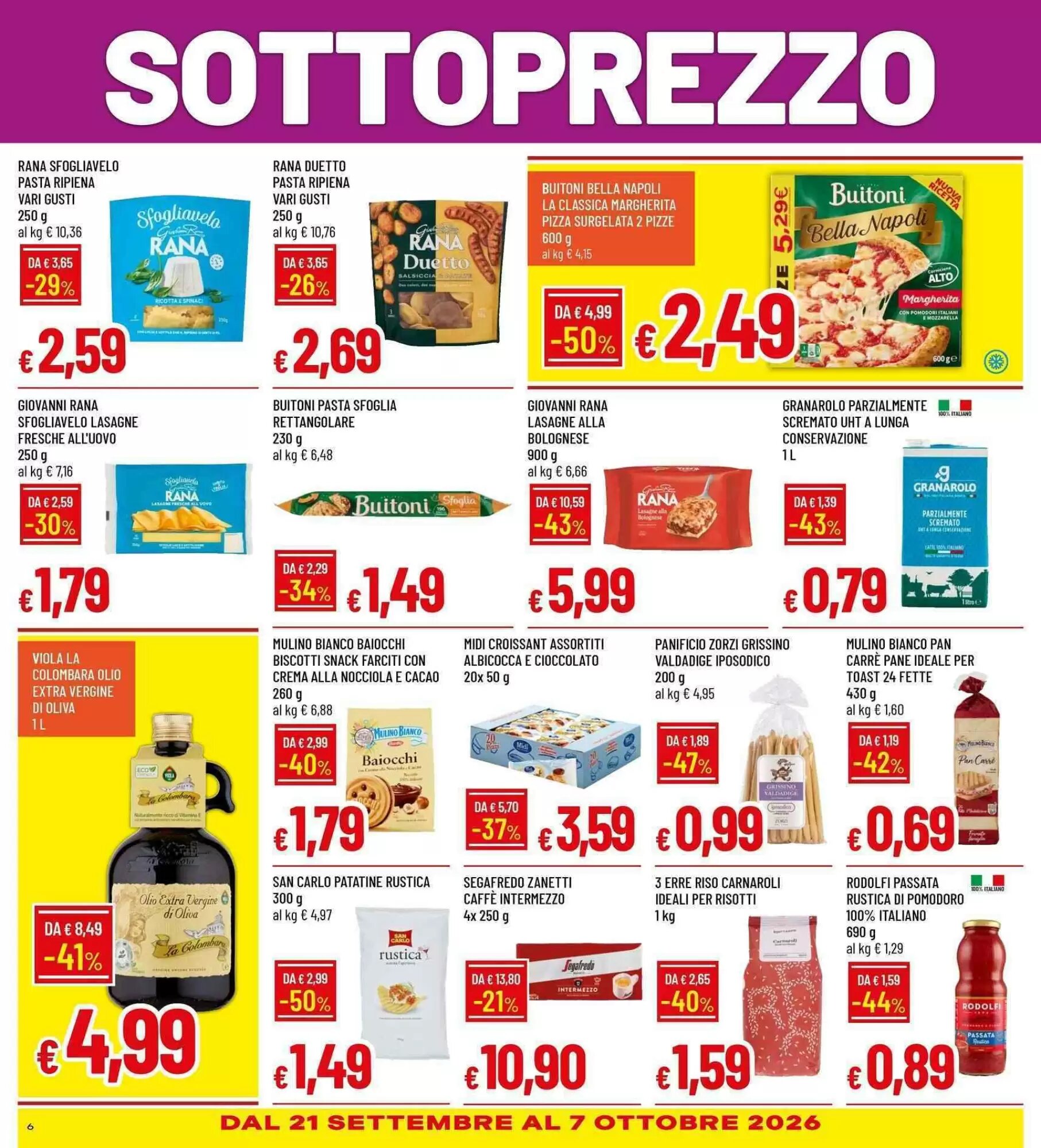 Volantino promozionale Galassia  valide dal 17/09/2026 - Pagina 6.