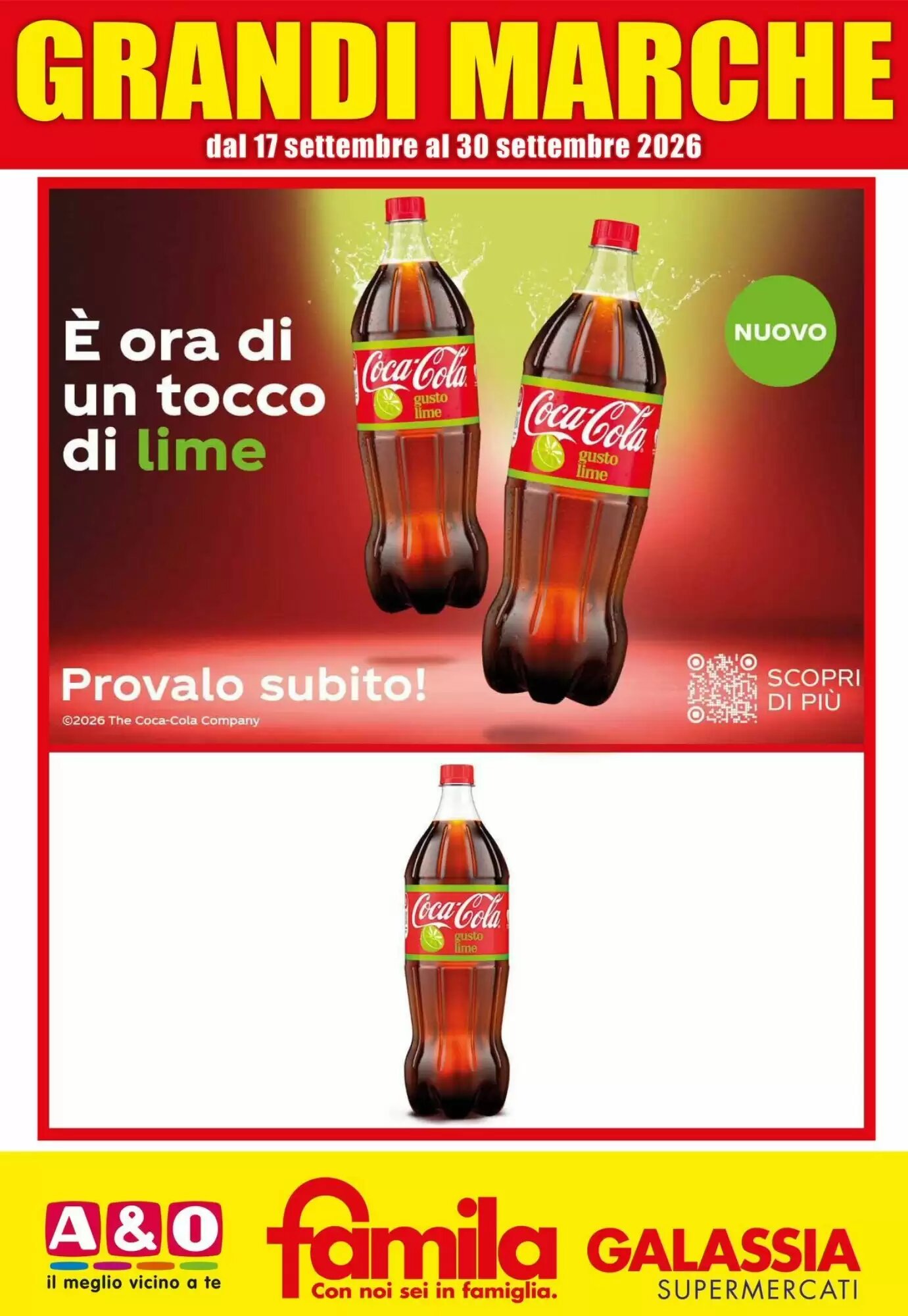 Volantino promozionale Famila  valide dal 17/09/2026 - Pagina 1.