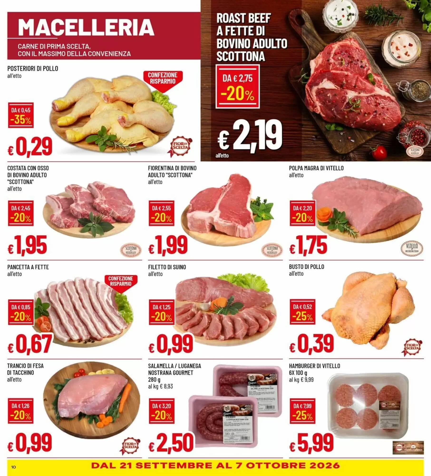 Volantino promozionale IperFamila  valide dal 17/09/2026 - Pagina 10.