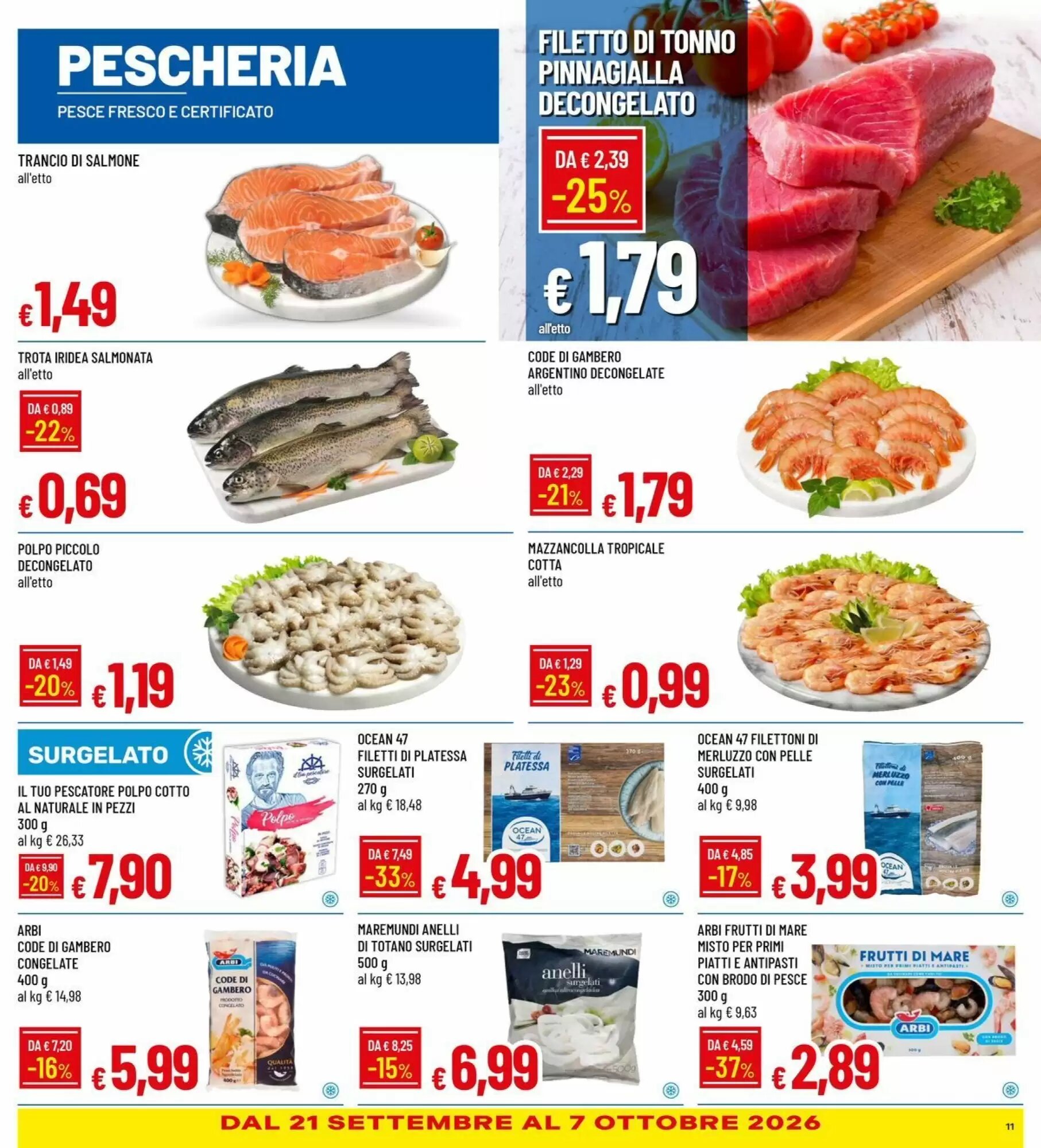 Volantino promozionale IperFamila  valide dal 17/09/2026 - Pagina 11.
