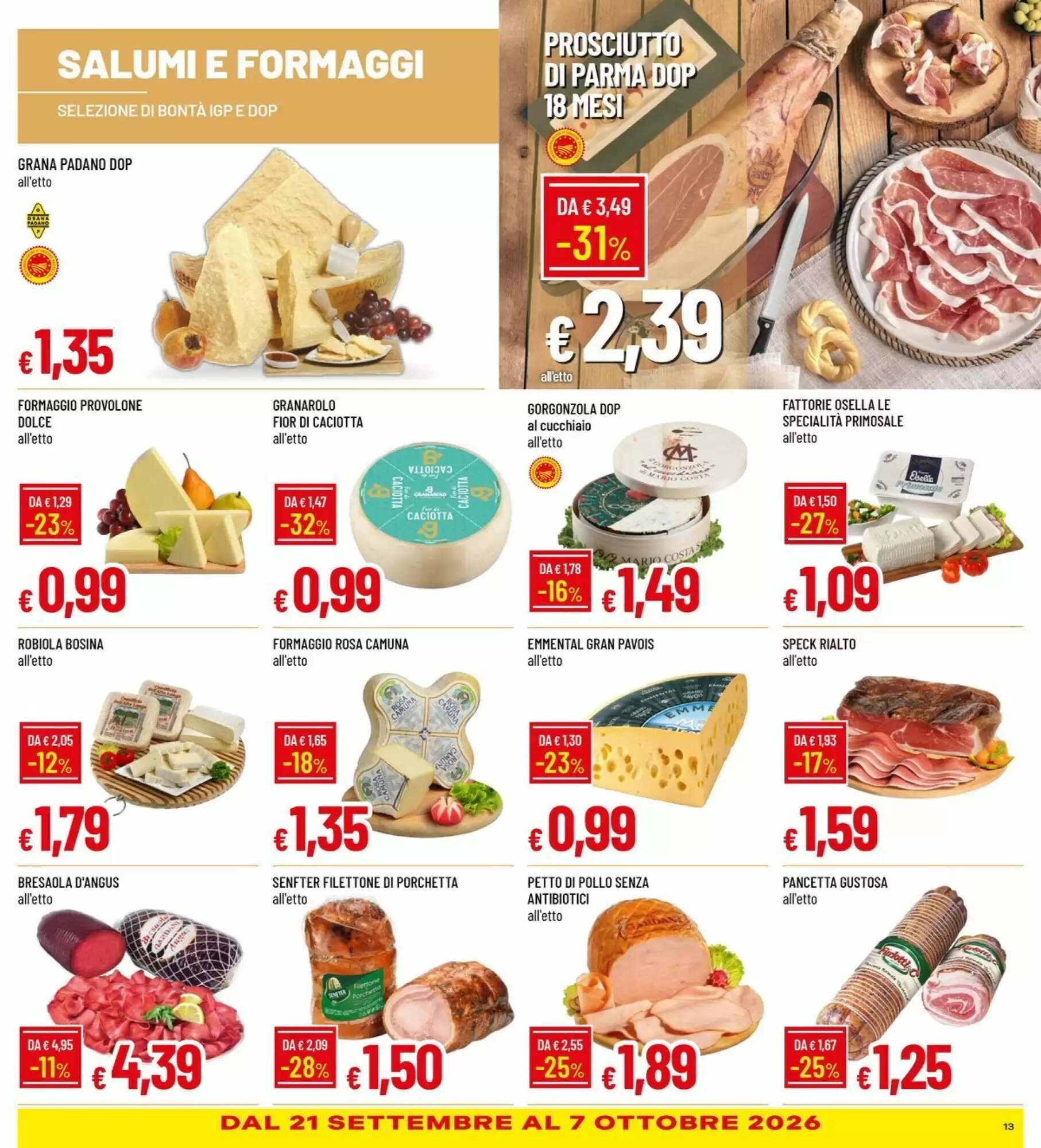 Volantino promozionale IperFamila  valide dal 17/09/2026 - Pagina 13.