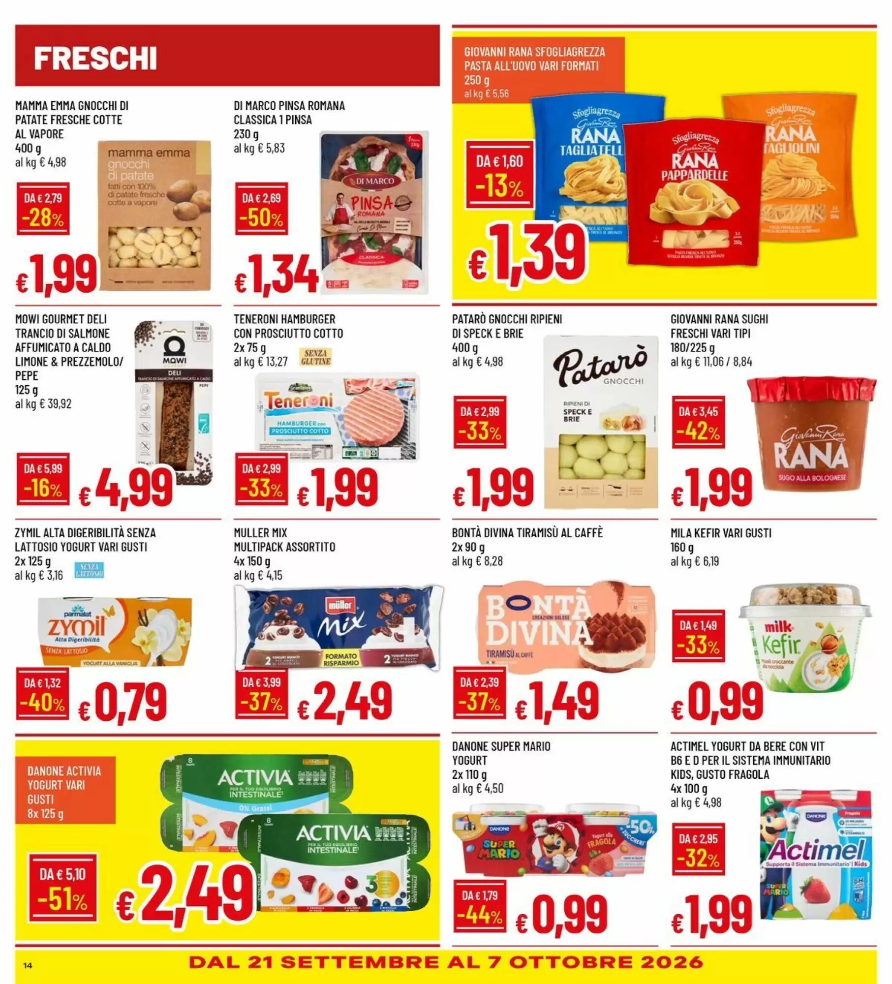 Volantino promozionale IperFamila  valide dal 17/09/2026 - Pagina 14.