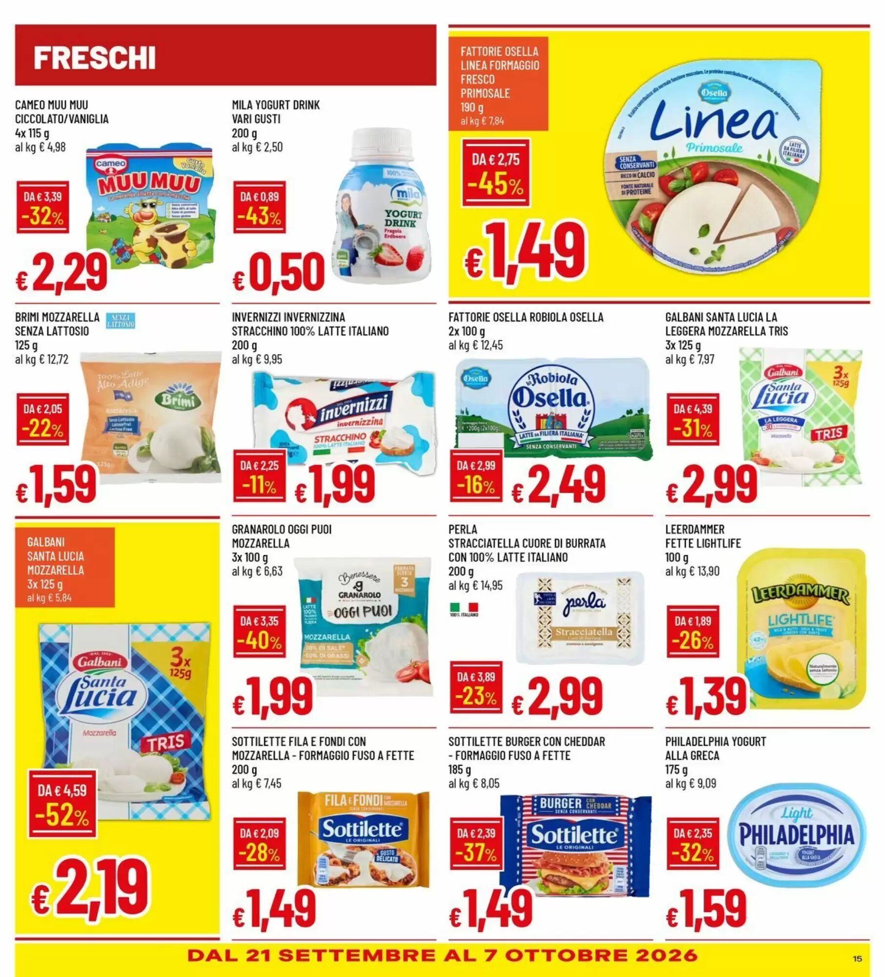 Volantino promozionale IperFamila  valide dal 17/09/2026 - Pagina 15.