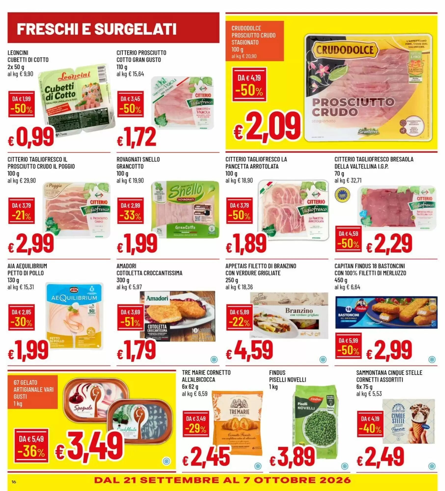 Volantino promozionale IperFamila  valide dal 17/09/2026 - Pagina 16.
