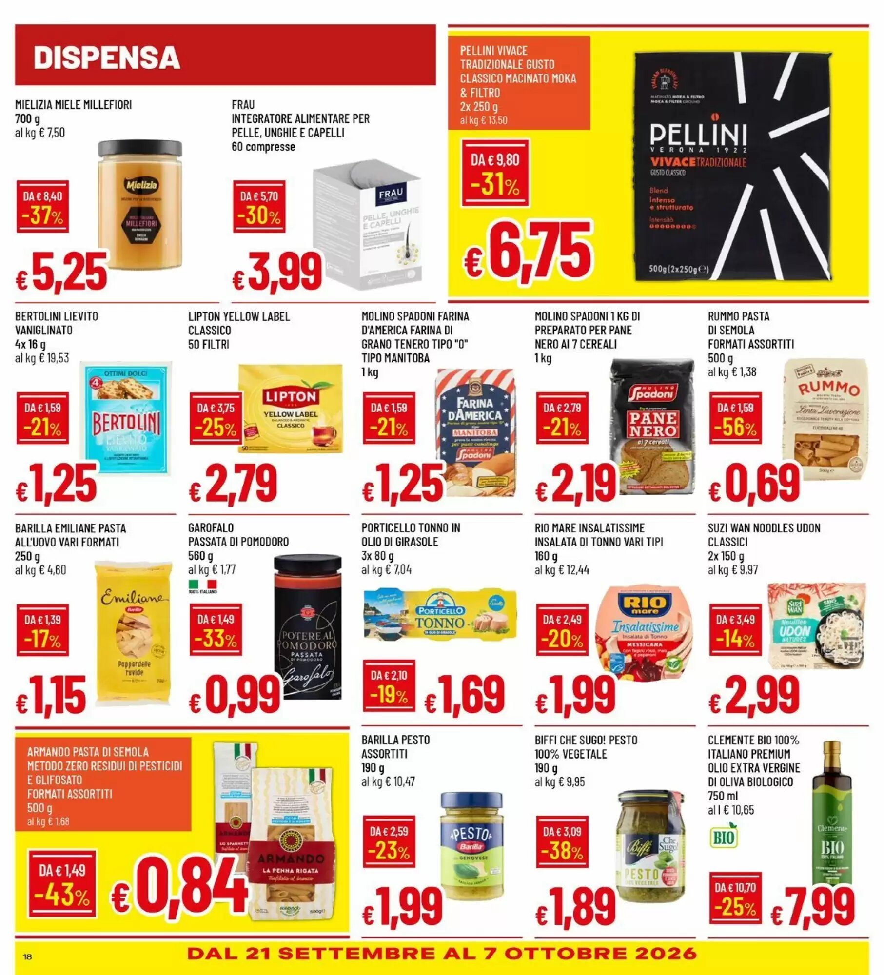 Volantino promozionale IperFamila  valide dal 17/09/2026 - Pagina 18.
