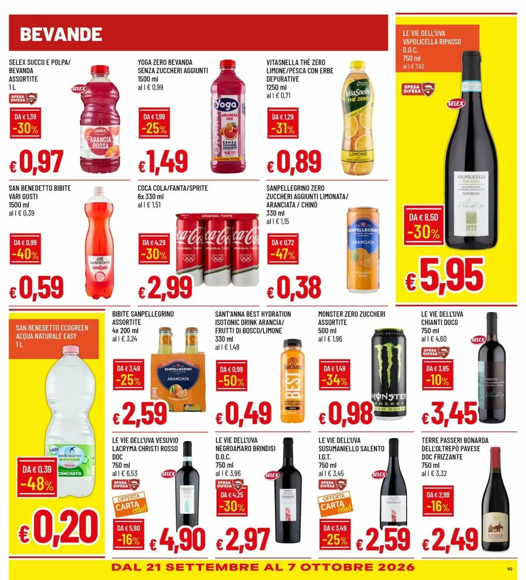 Volantino promozionale IperFamila  valide dal 17/09/2026 - Pagina 19.