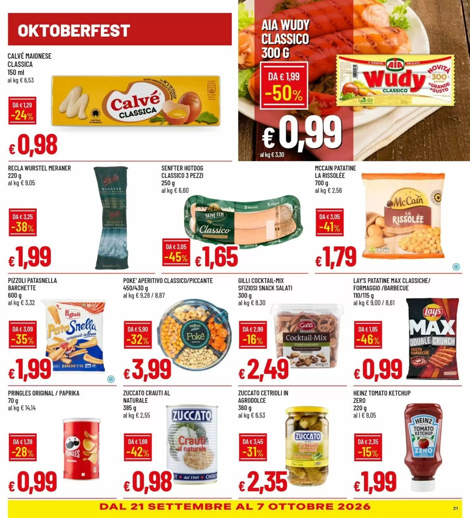 Volantino promozionale IperFamila  valide dal 17/09/2026 - Pagina 21.