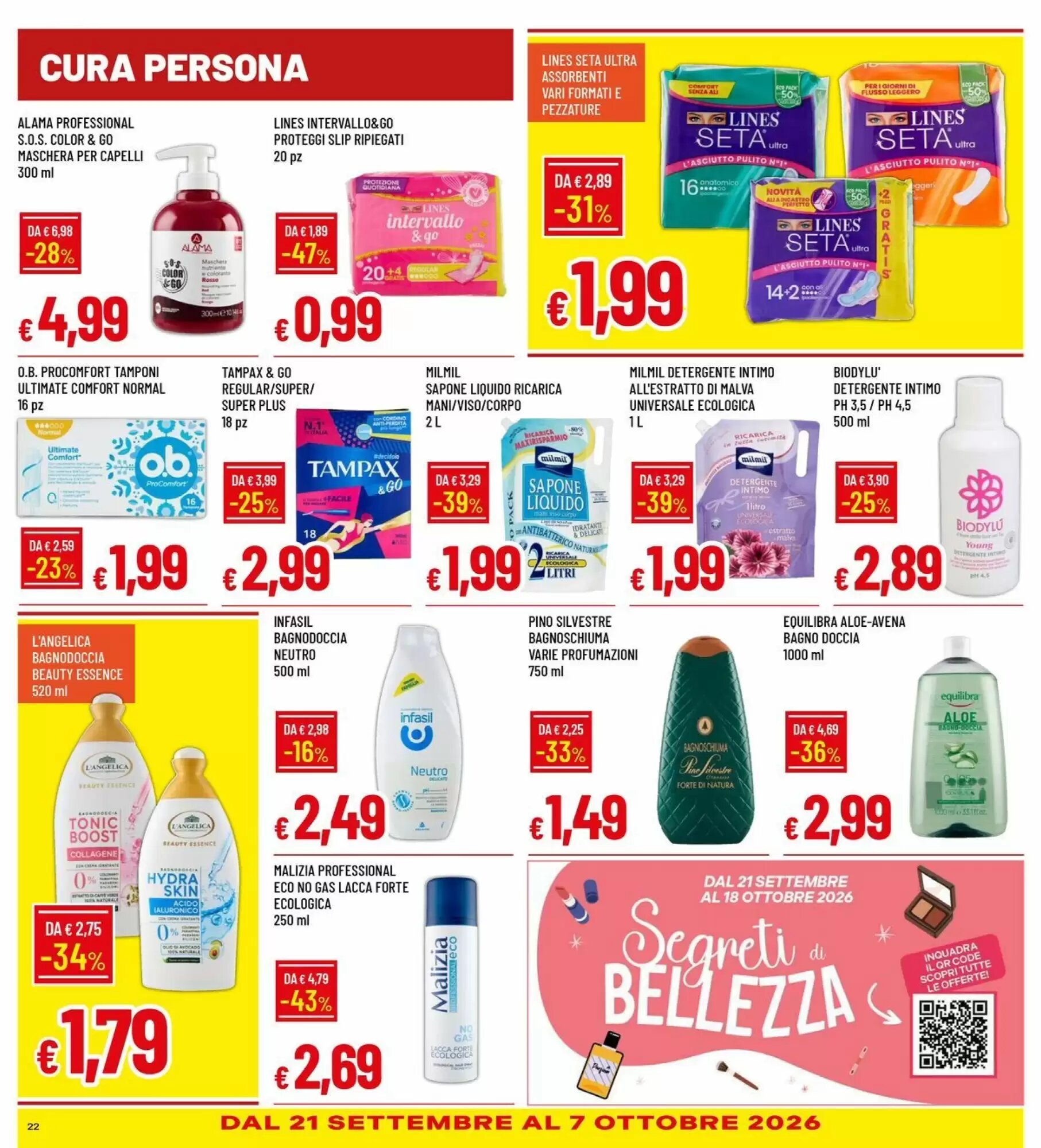 Volantino promozionale IperFamila  valide dal 17/09/2026 - Pagina 22.