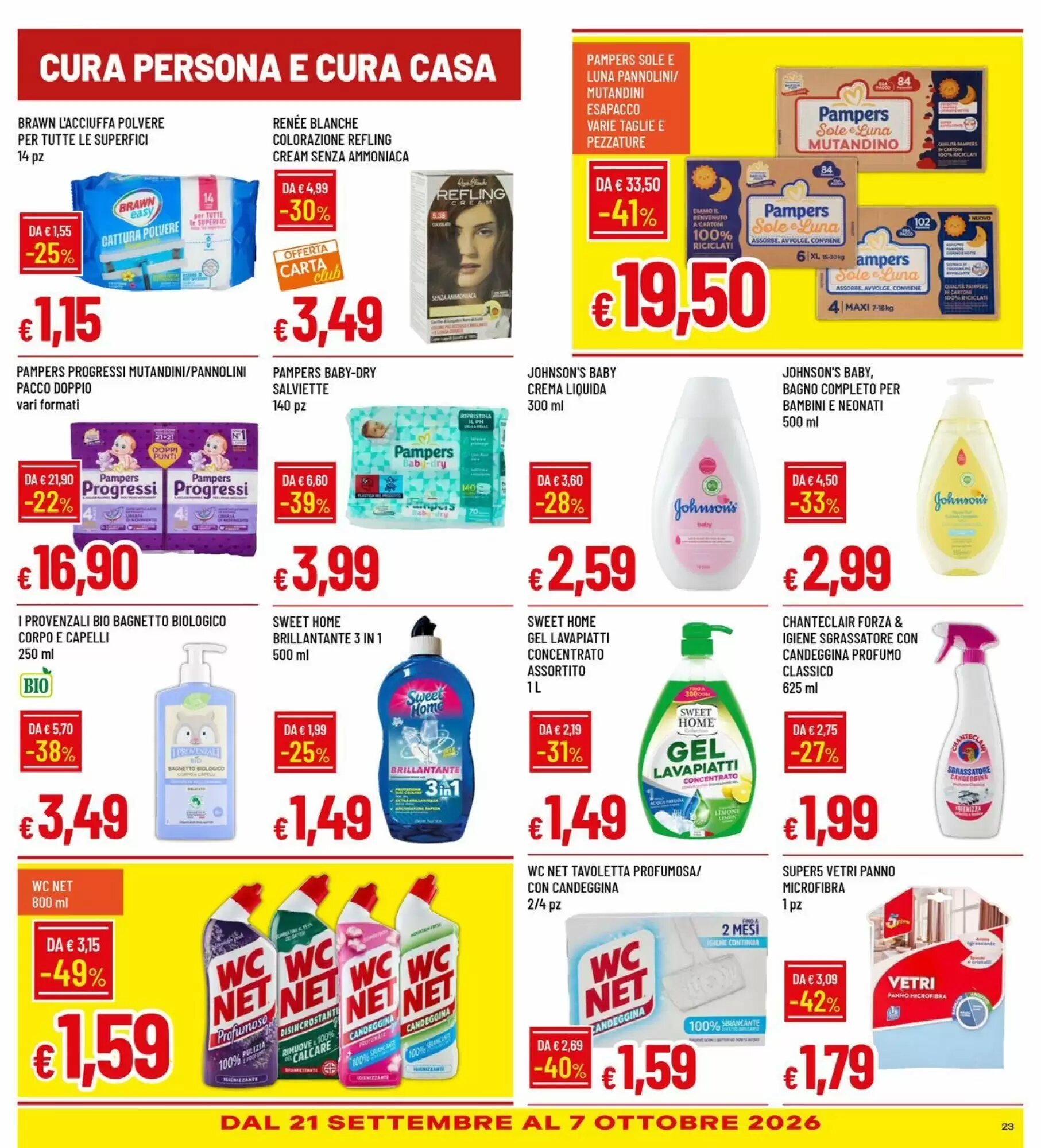 Volantino promozionale IperFamila  valide dal 17/09/2026 - Pagina 23.