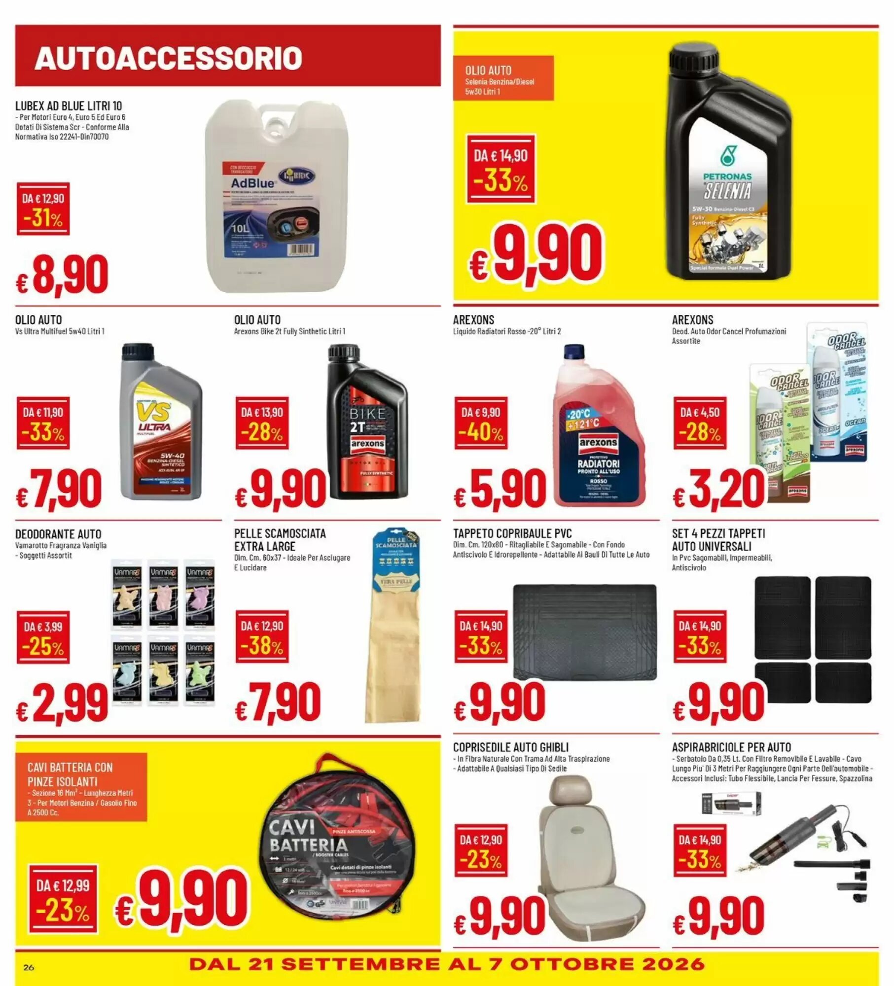 Volantino promozionale IperFamila  valide dal 17/09/2026 - Pagina 26.