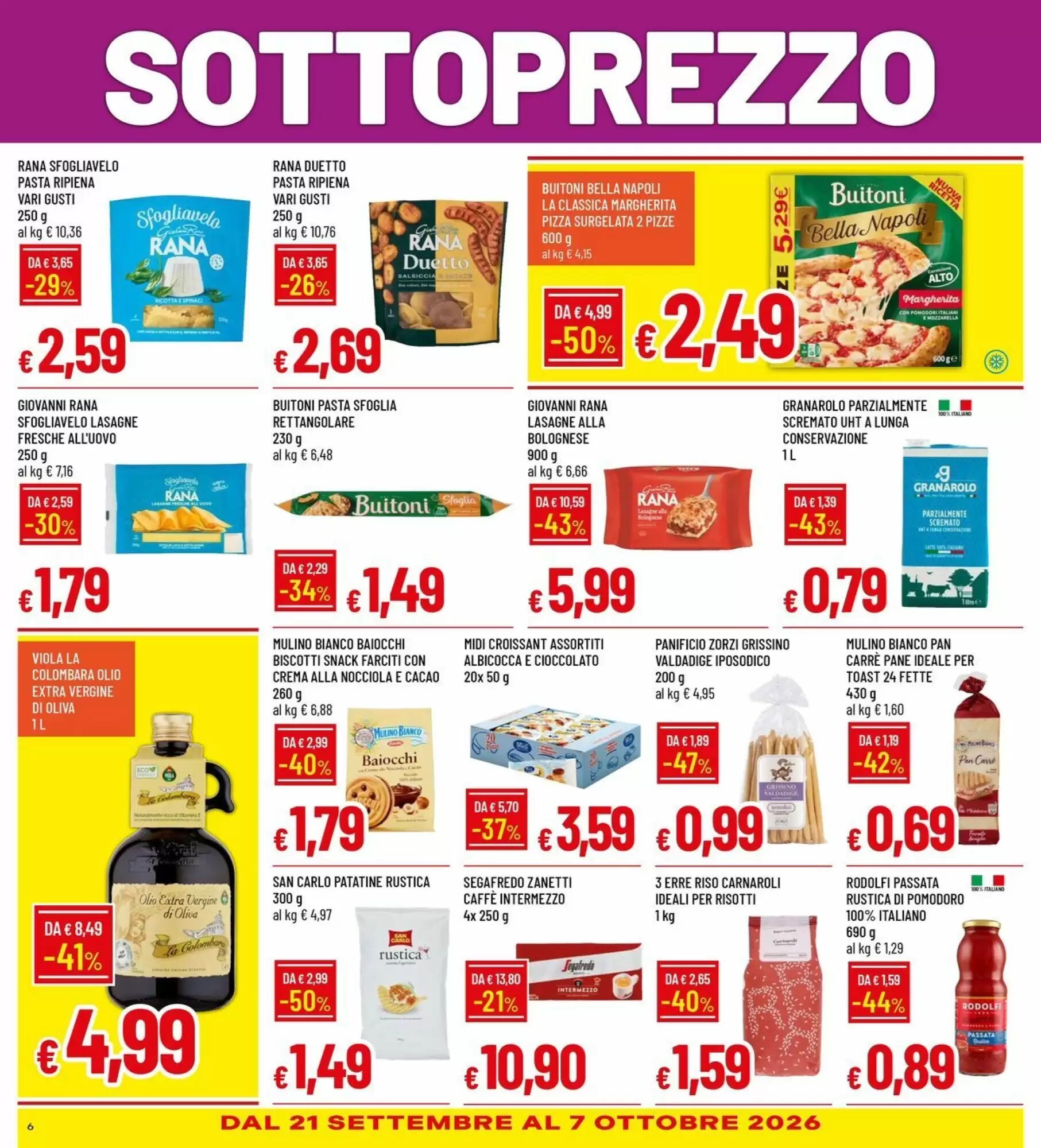 Volantino promozionale IperFamila  valide dal 17/09/2026 - Pagina 6.