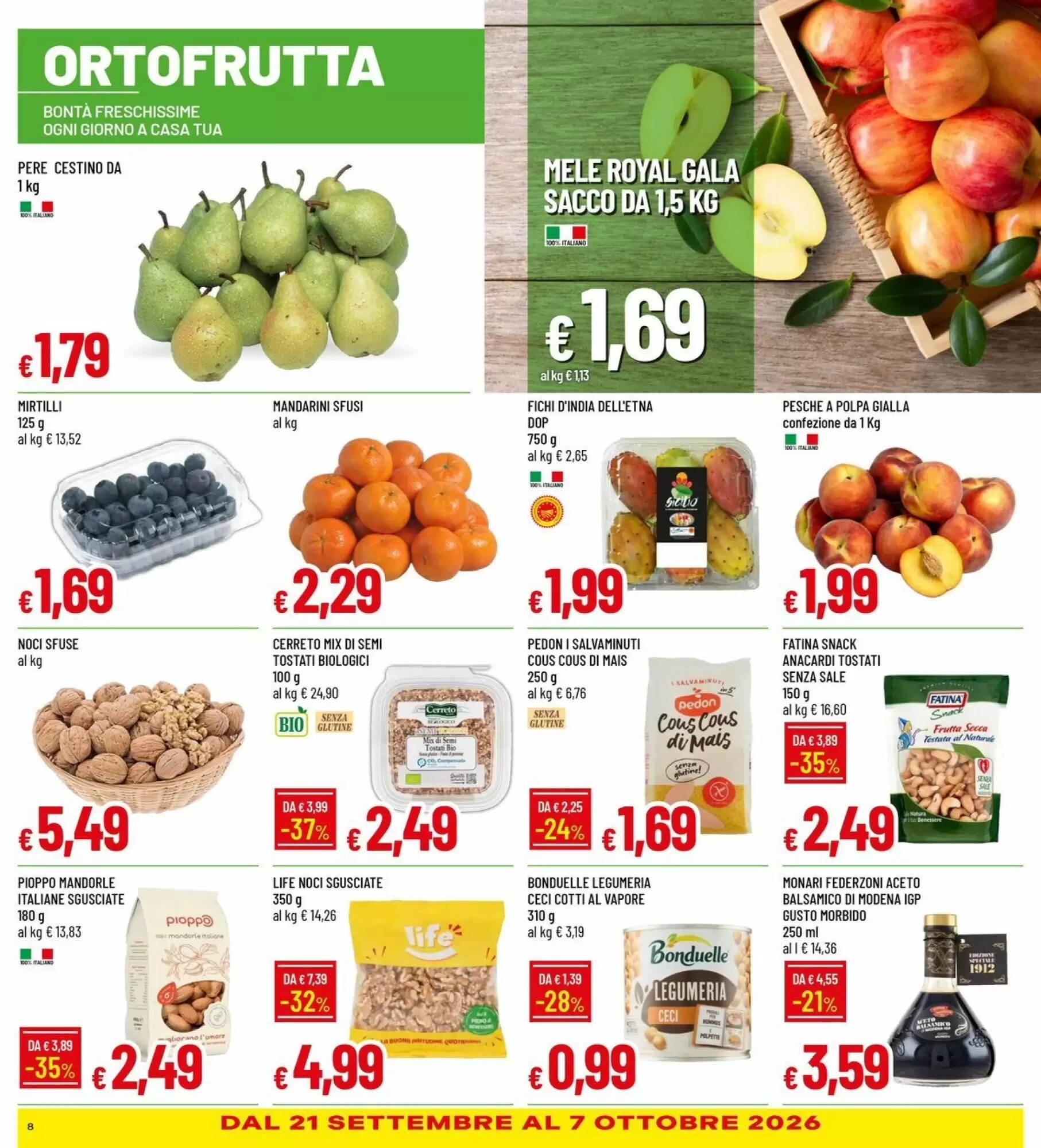 Volantino promozionale IperFamila  valide dal 17/09/2026 - Pagina 8.