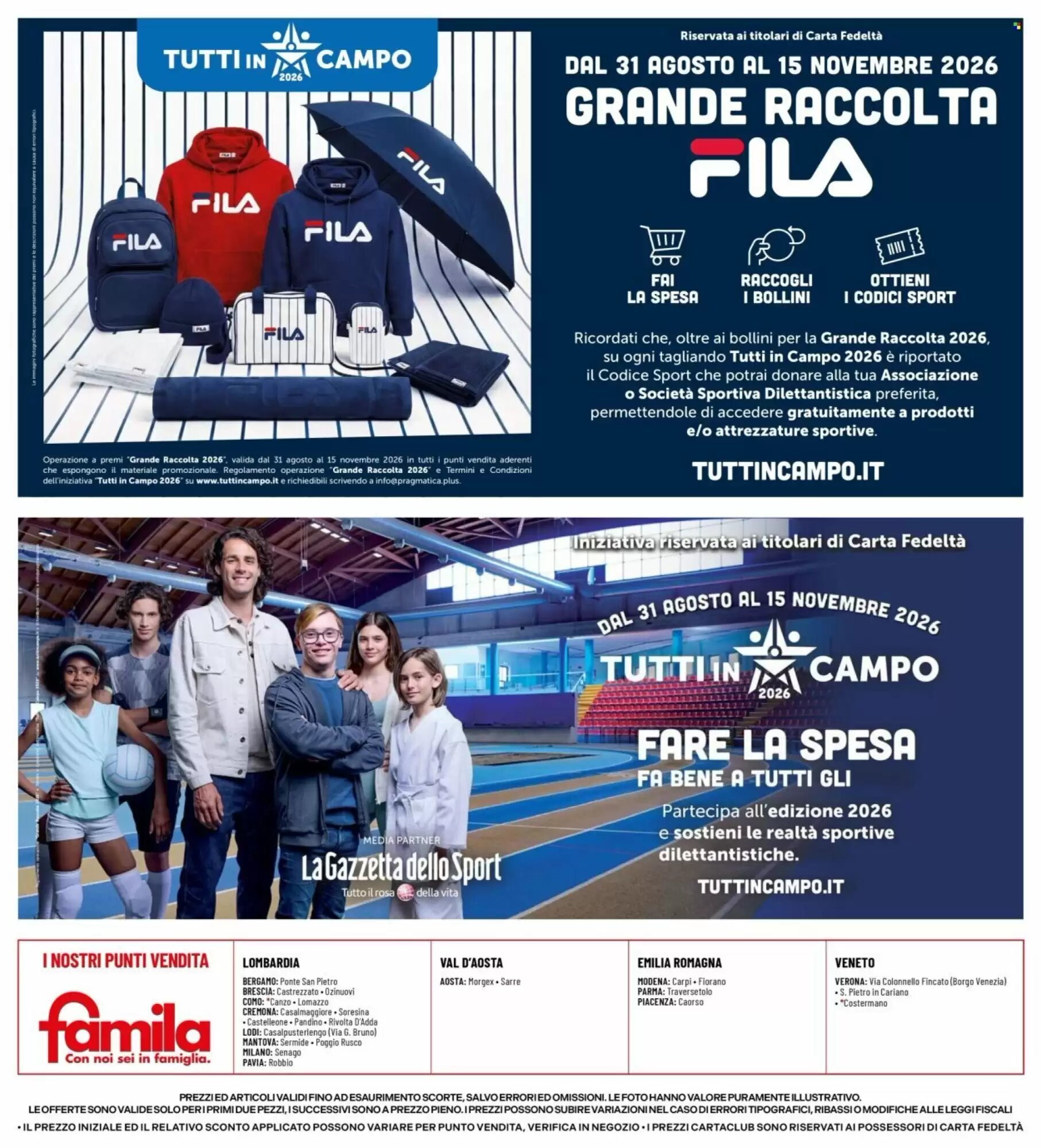 Volantino promozionale Famila  valide dal 17/09/2026 - Pagina 24.