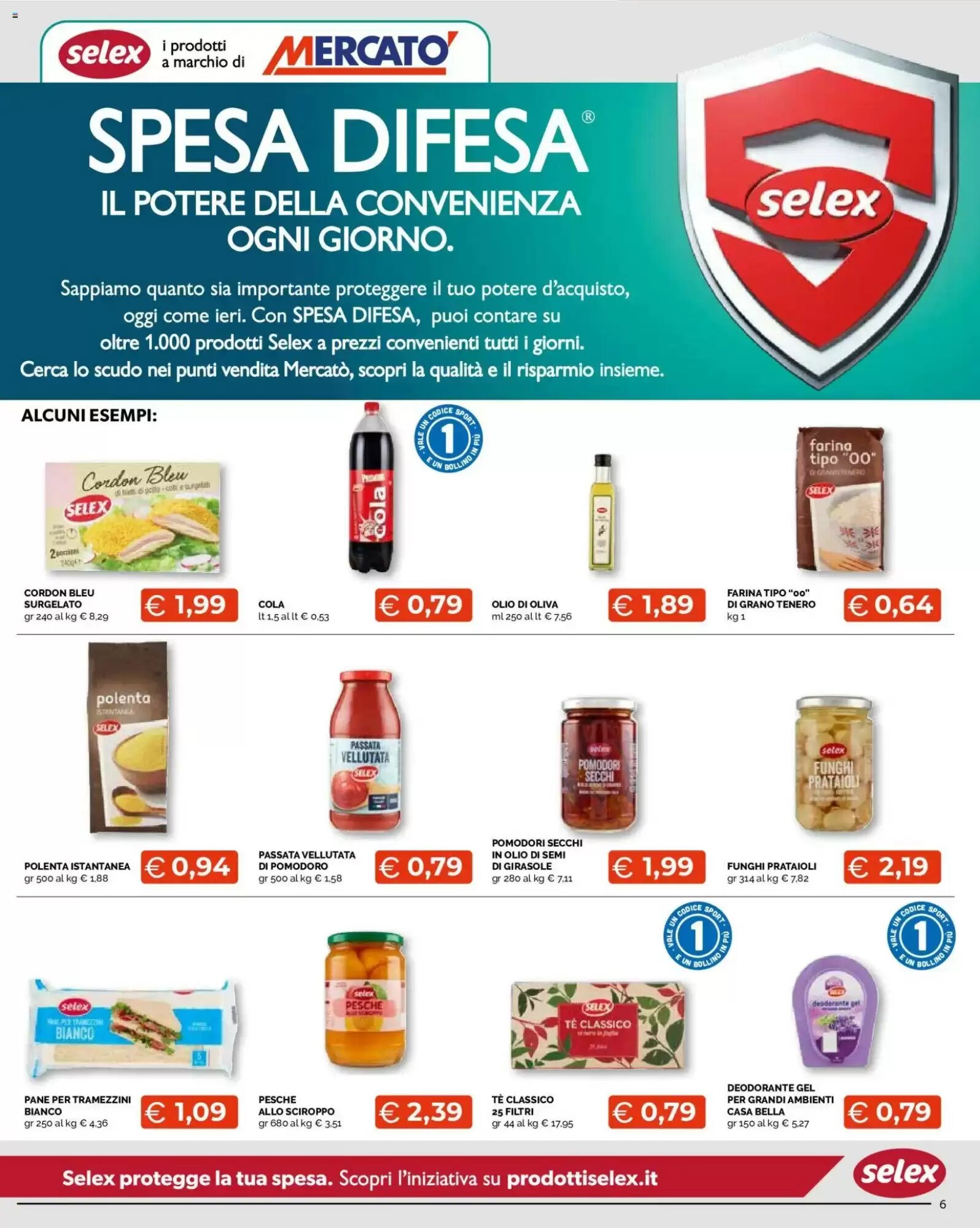Volantino promozionale Mercatò  valide dal 17/09/2026 - Pagina 6.