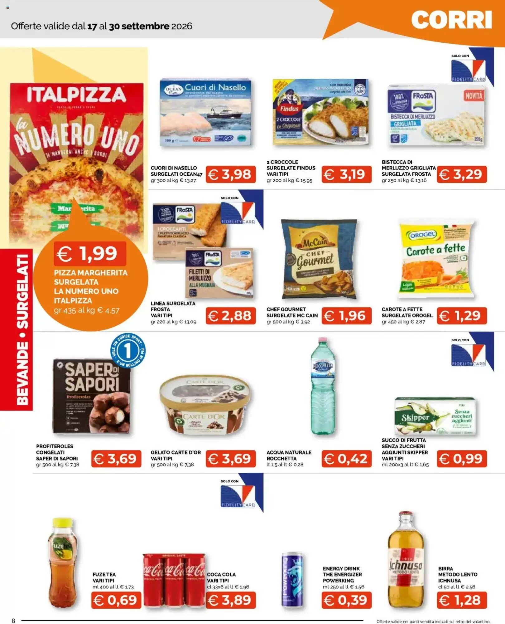 Volantino promozionale Mercatò  valide dal 17/09/2026 - Pagina 8.