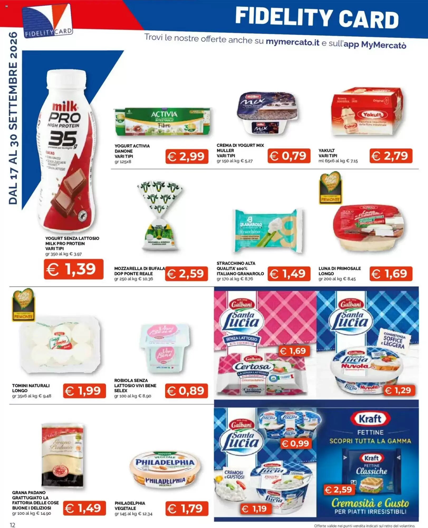Volantino promozionale Mercatò Extra  valide dal 17/09/2026 - Pagina 12.