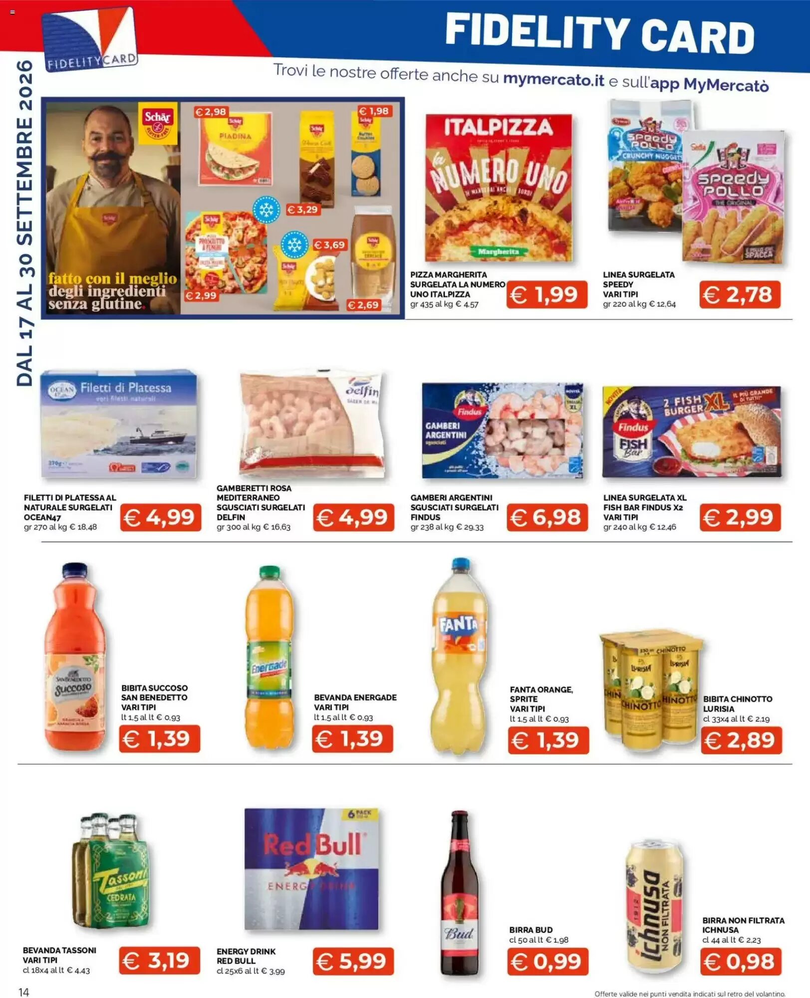Volantino promozionale Mercatò Extra  valide dal 17/09/2026 - Pagina 14.