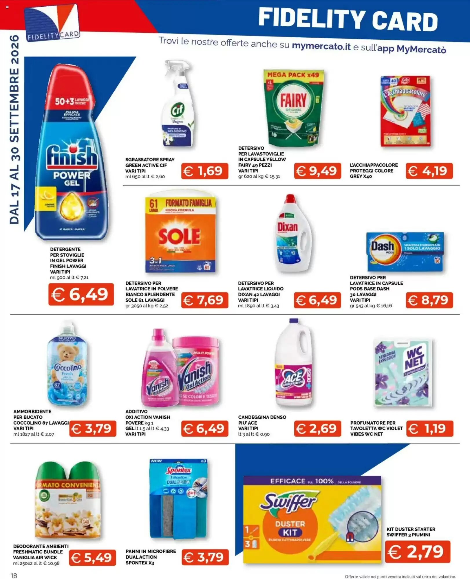 Volantino promozionale Mercatò Extra  valide dal 17/09/2026 - Pagina 18.