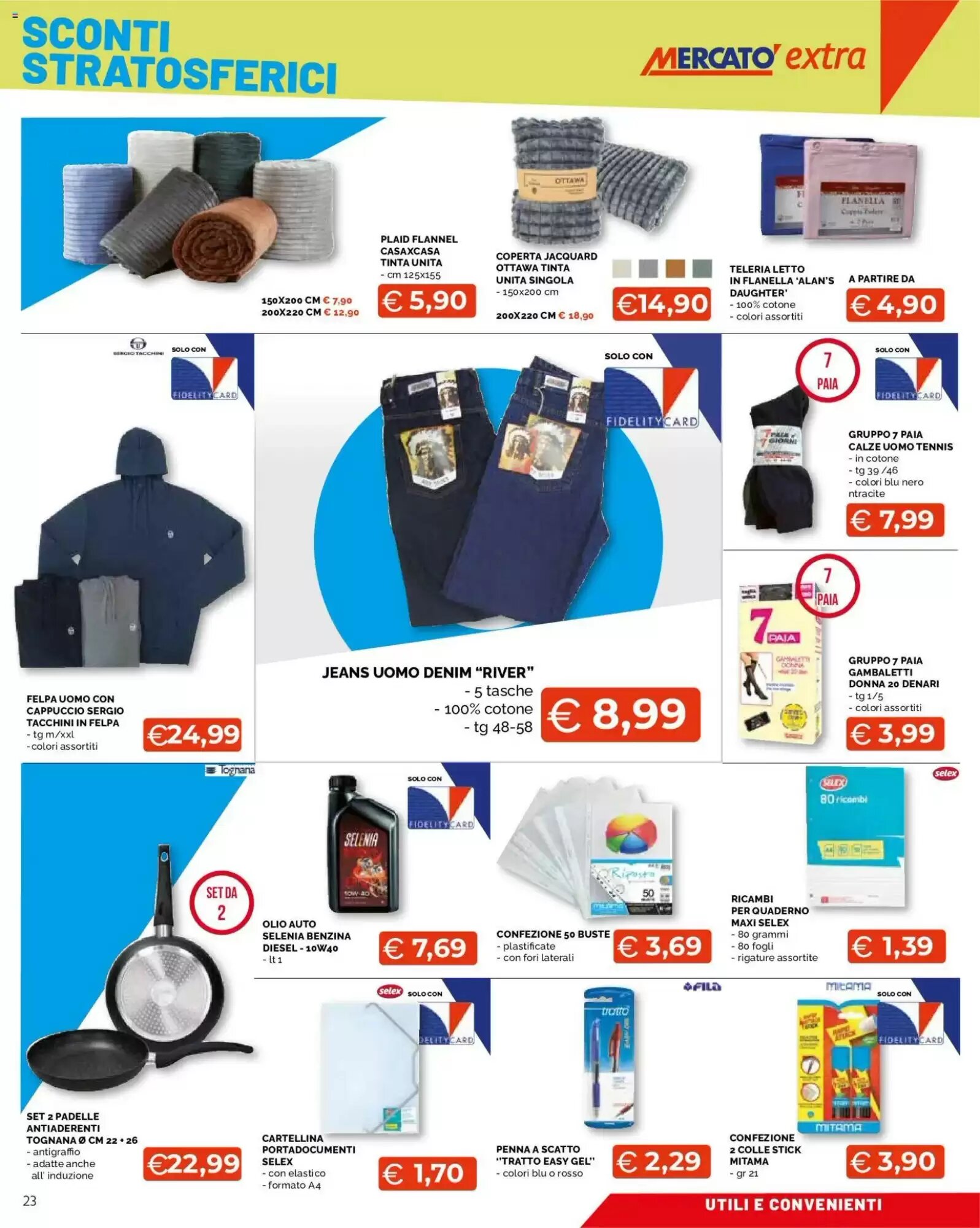 Volantino promozionale Mercatò Extra  valide dal 17/09/2026 - Pagina 23.