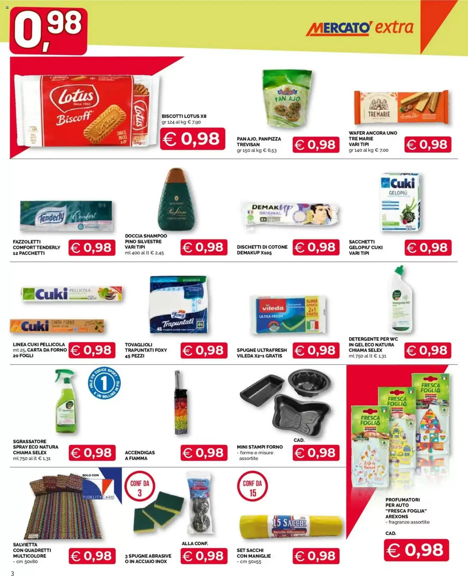 Volantino promozionale Mercatò Extra  valide dal 17/09/2026 - Pagina 3.