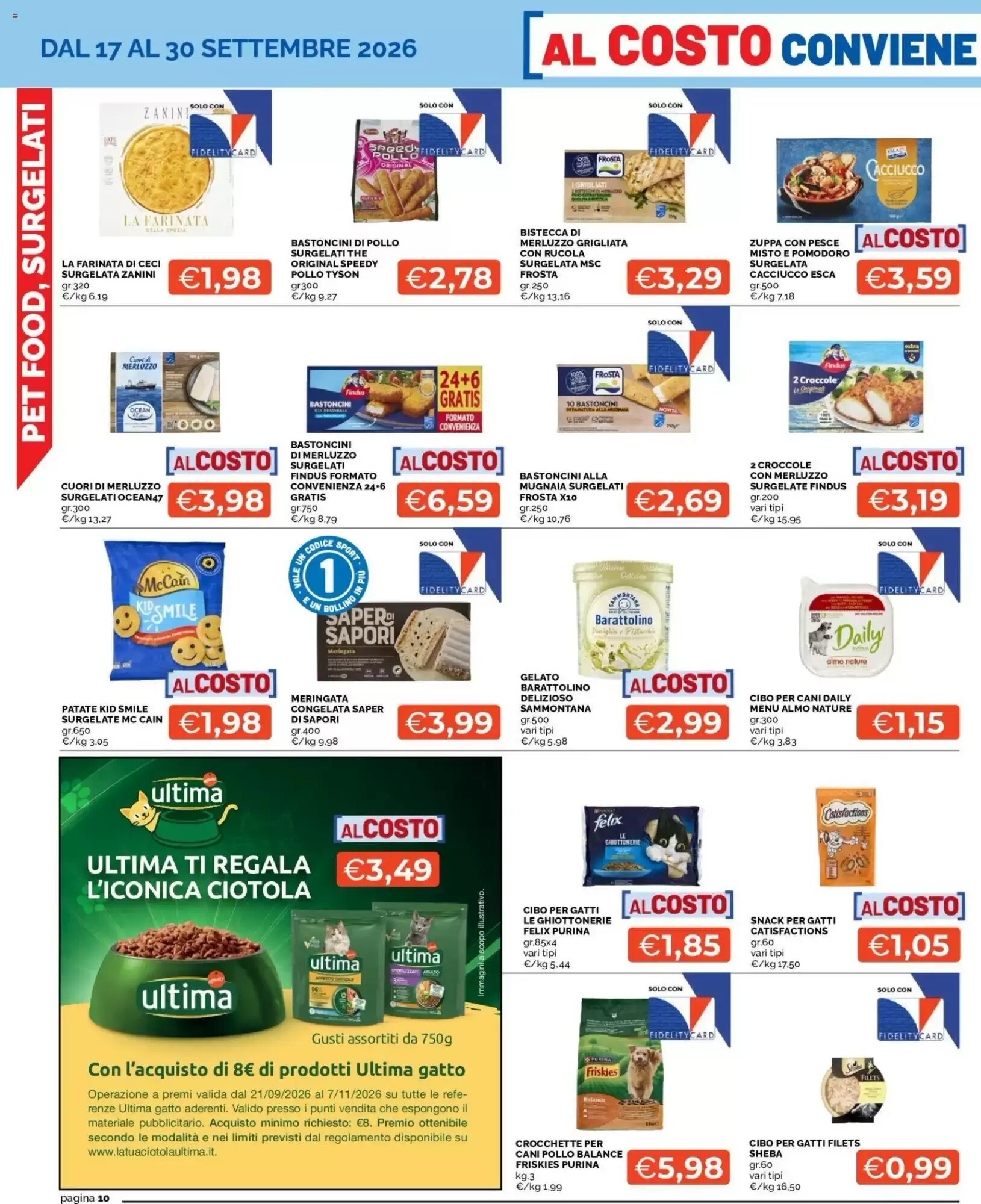 Volantino promozionale Mercatò  valide dal 17/09/2026 - Pagina 10.