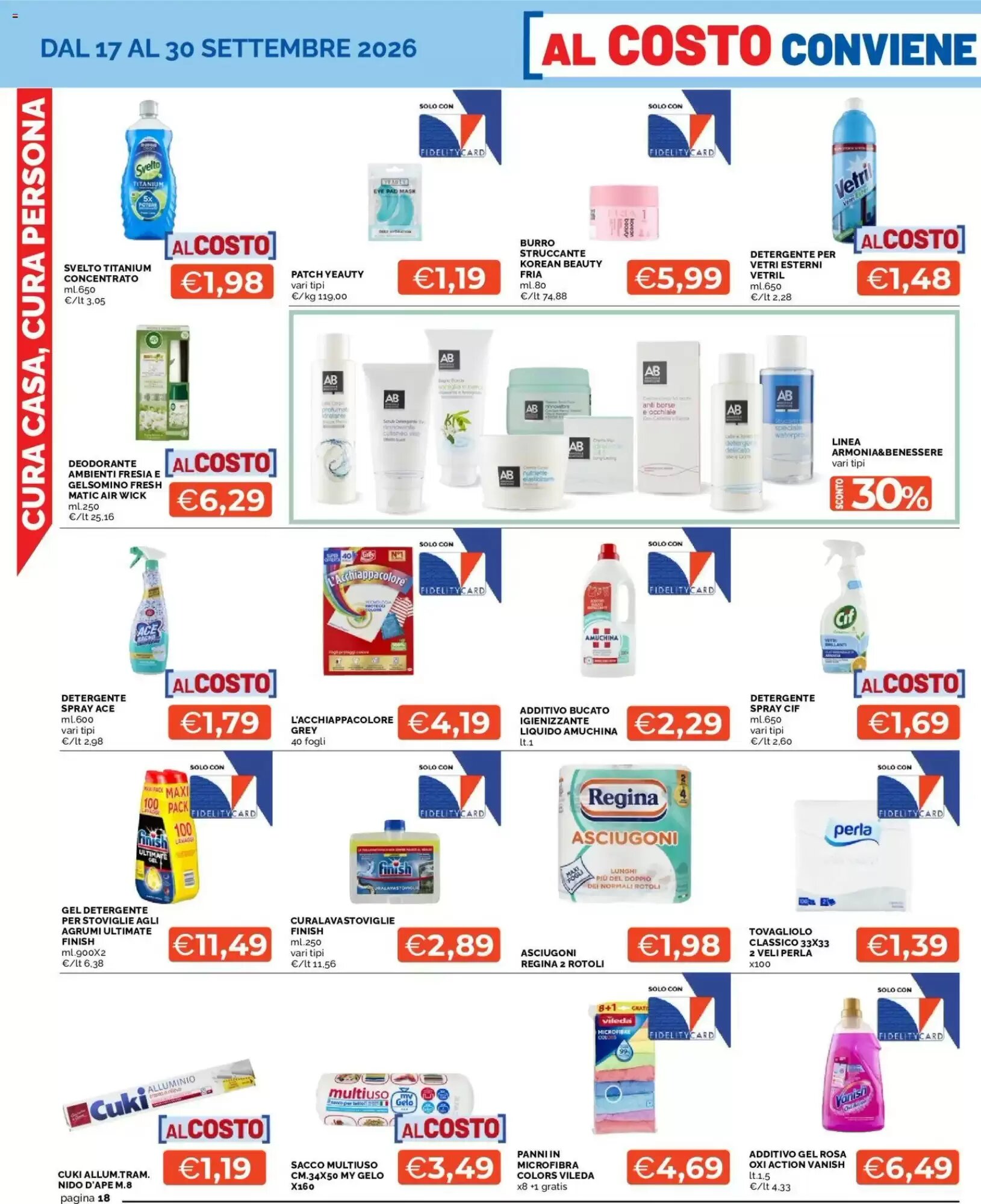 Volantino promozionale Mercatò  valide dal 17/09/2026 - Pagina 18.