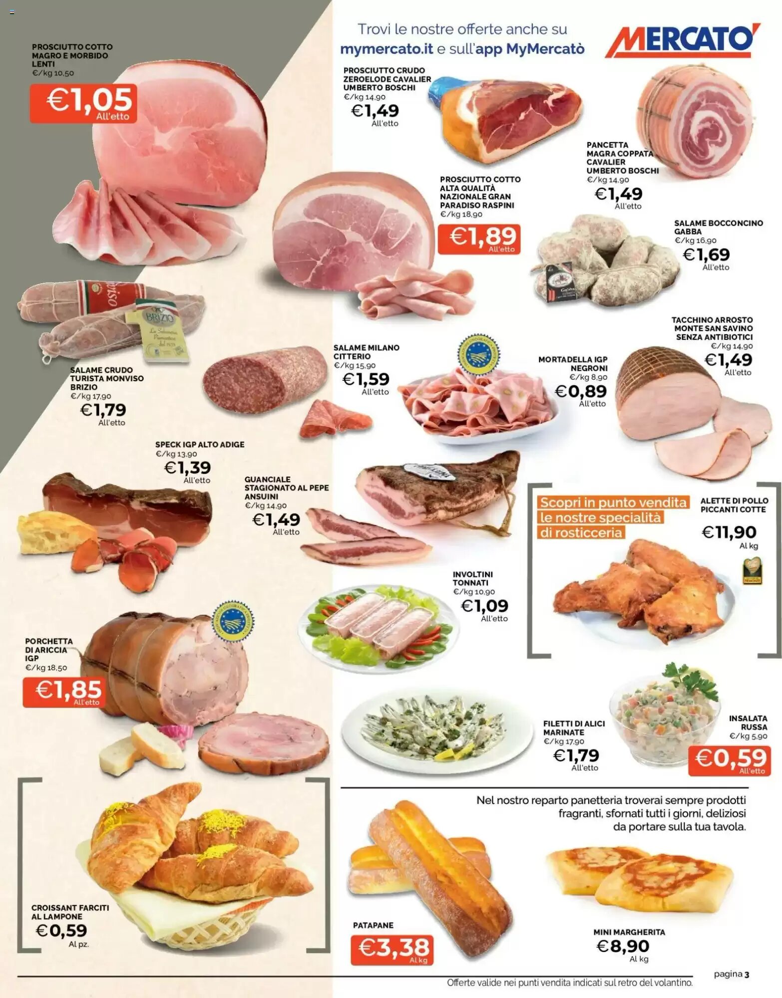 Volantino promozionale Mercatò  valide dal 17/09/2026 - Pagina 3.