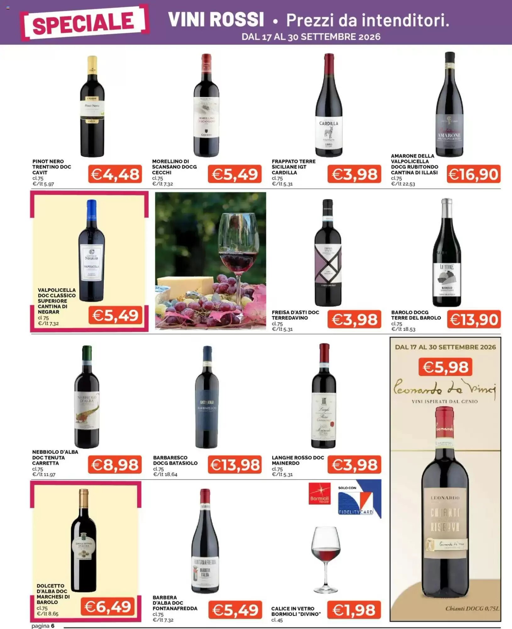 Volantino promozionale Mercatò  valide dal 17/09/2026 - Pagina 6.