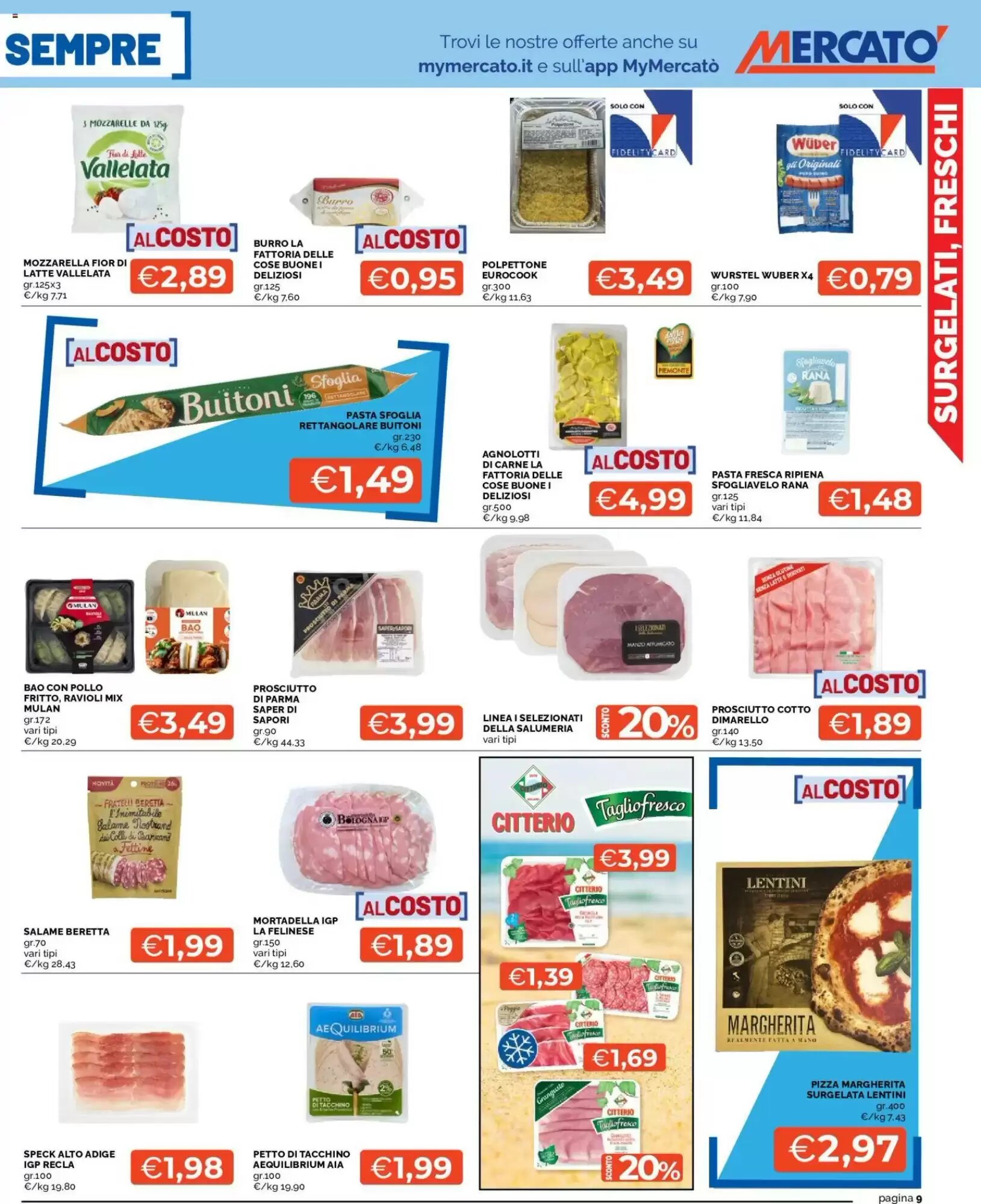 Volantino promozionale Mercatò  valide dal 17/09/2026 - Pagina 9.